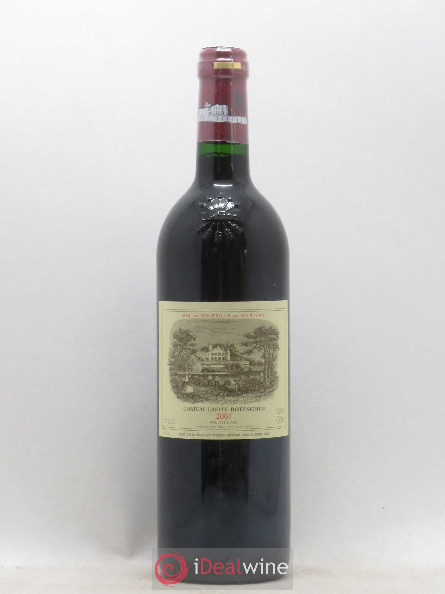 Château Lafite Rothschild 1er Grand Cru Classé 2001 - Lot de 1 bouteille - 0
