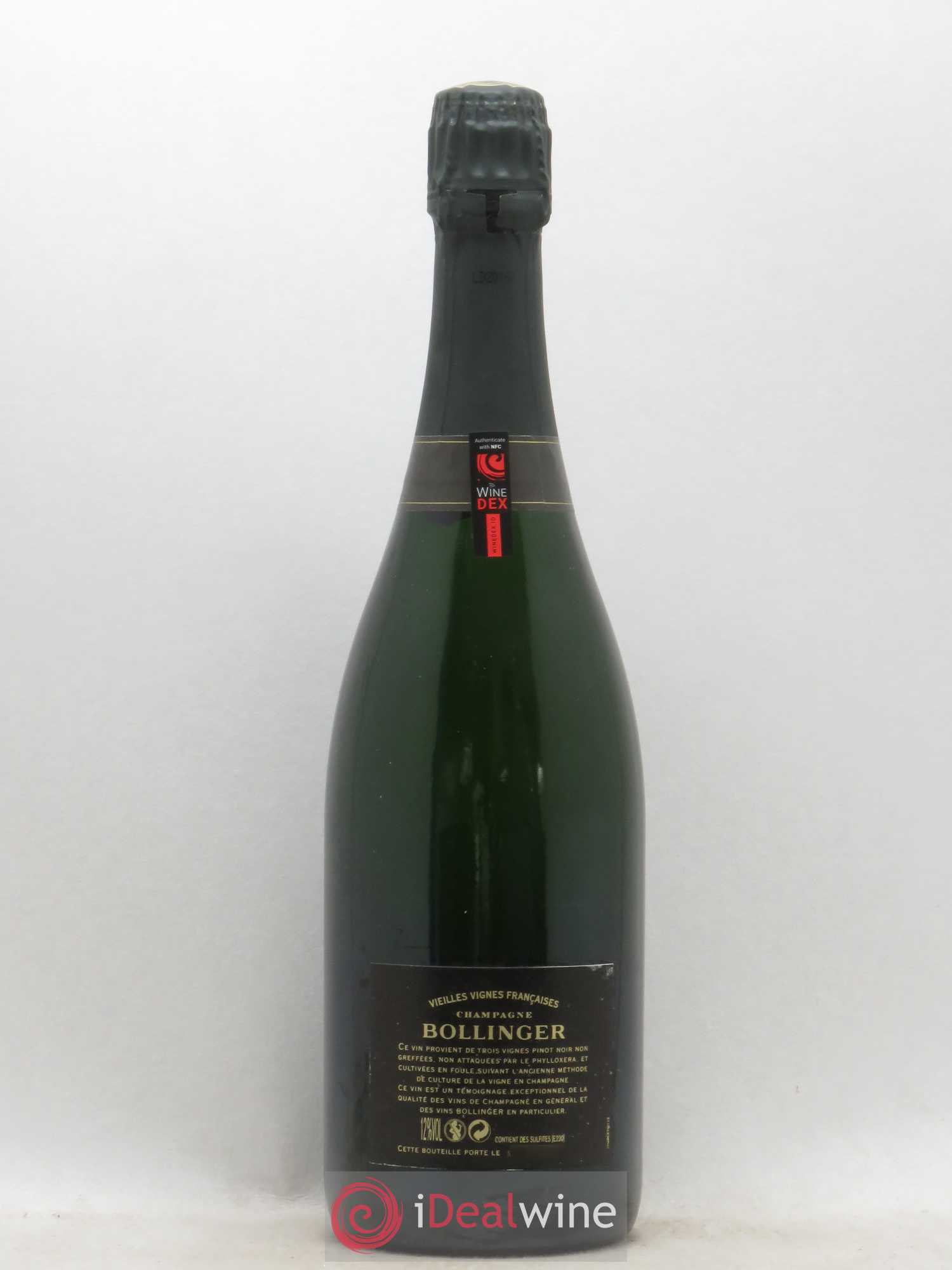 Brut Vieilles Vignes Françaises Bollinger 1999 - Lot de 1 bouteille - 1
