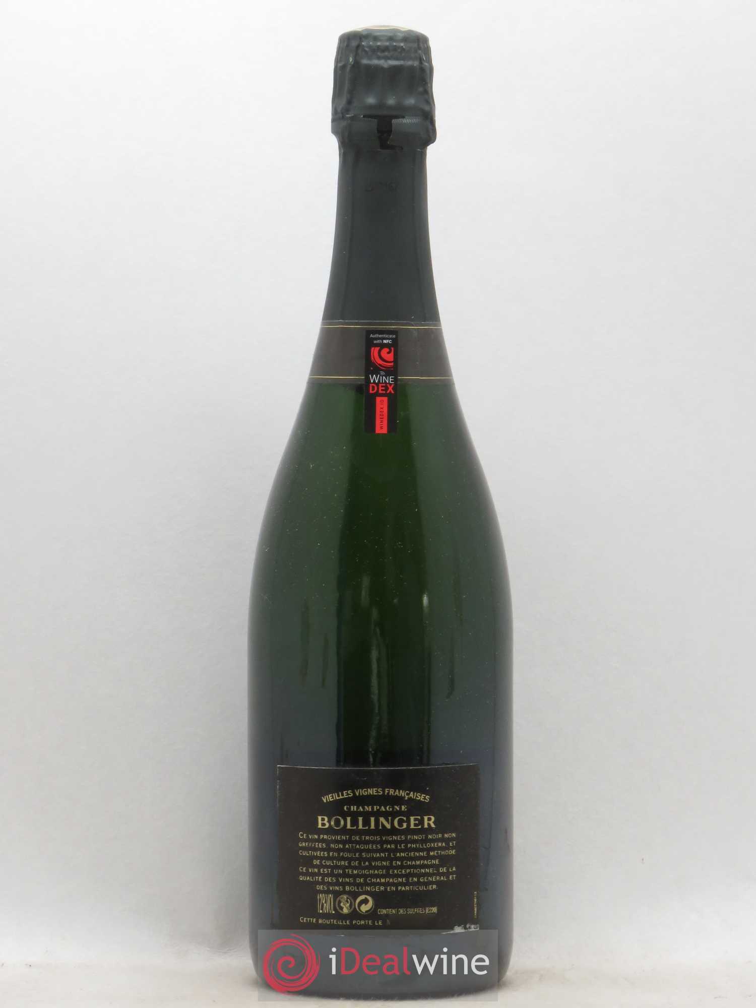 Brut Vieilles Vignes Françaises Bollinger 1999 - Lot de 1 bouteille - 1