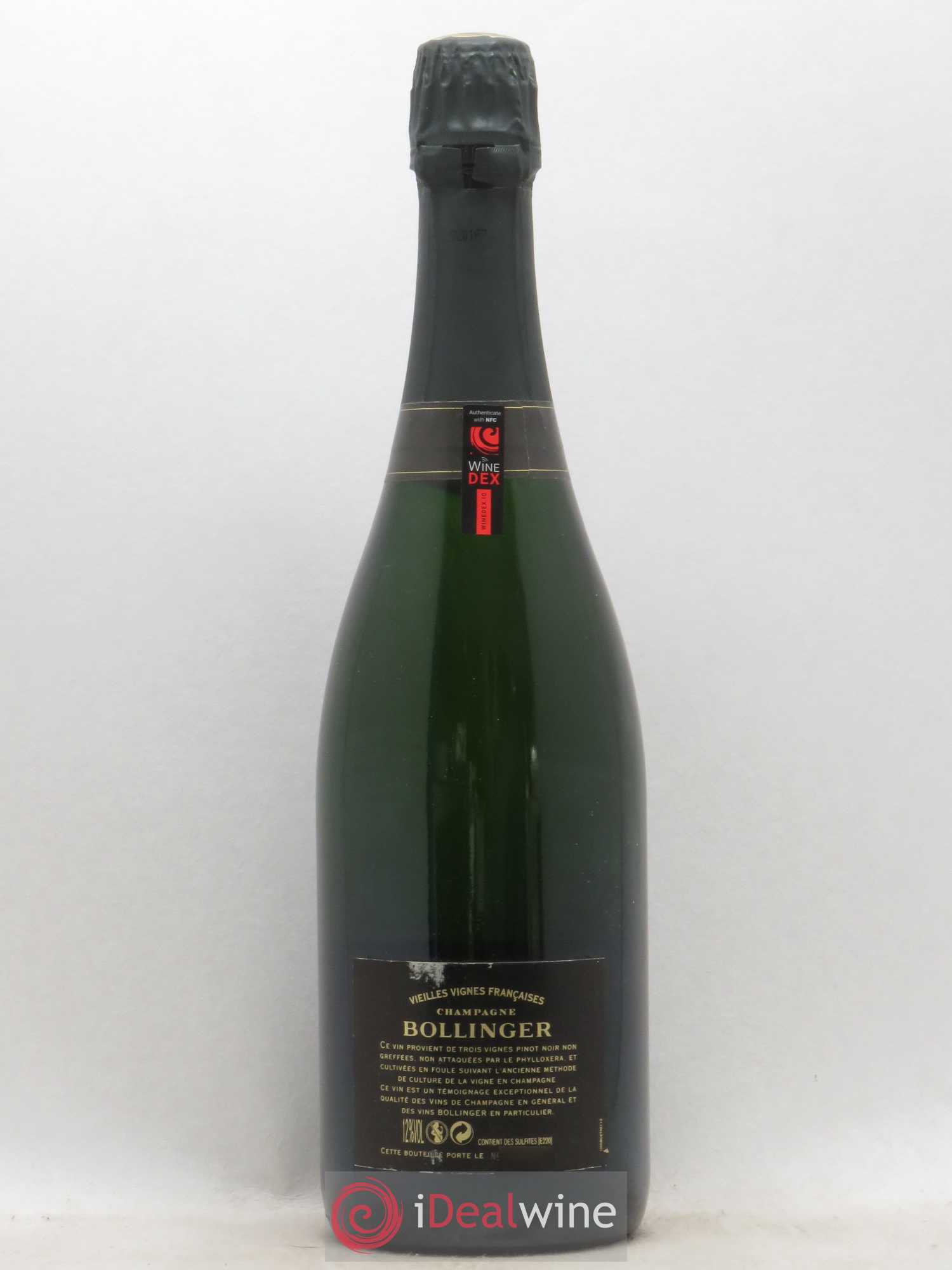 Brut Vieilles Vignes Françaises Bollinger 1999 - Lot de 1 bouteille - 1