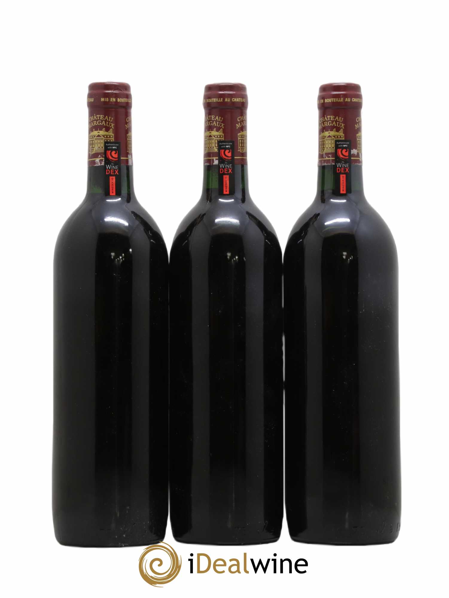 Château Margaux 1er Grand Cru Classé 1986 - Lot de 3 bouteilles - 1