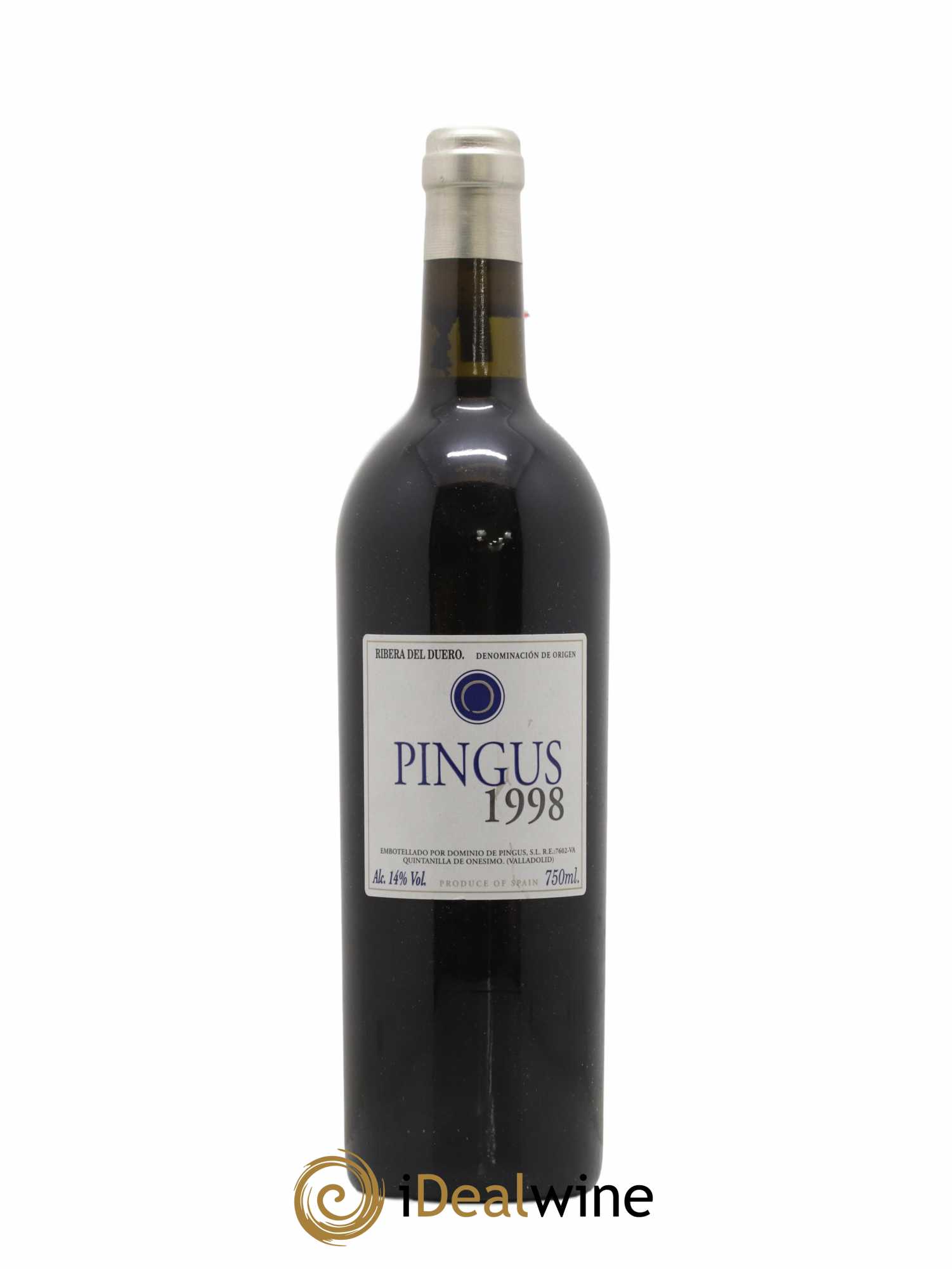 Ribera Del Duero Pingus Dominio de Pingus - Peter Sisseck 1998 - Lot de 1 bouteille - 0