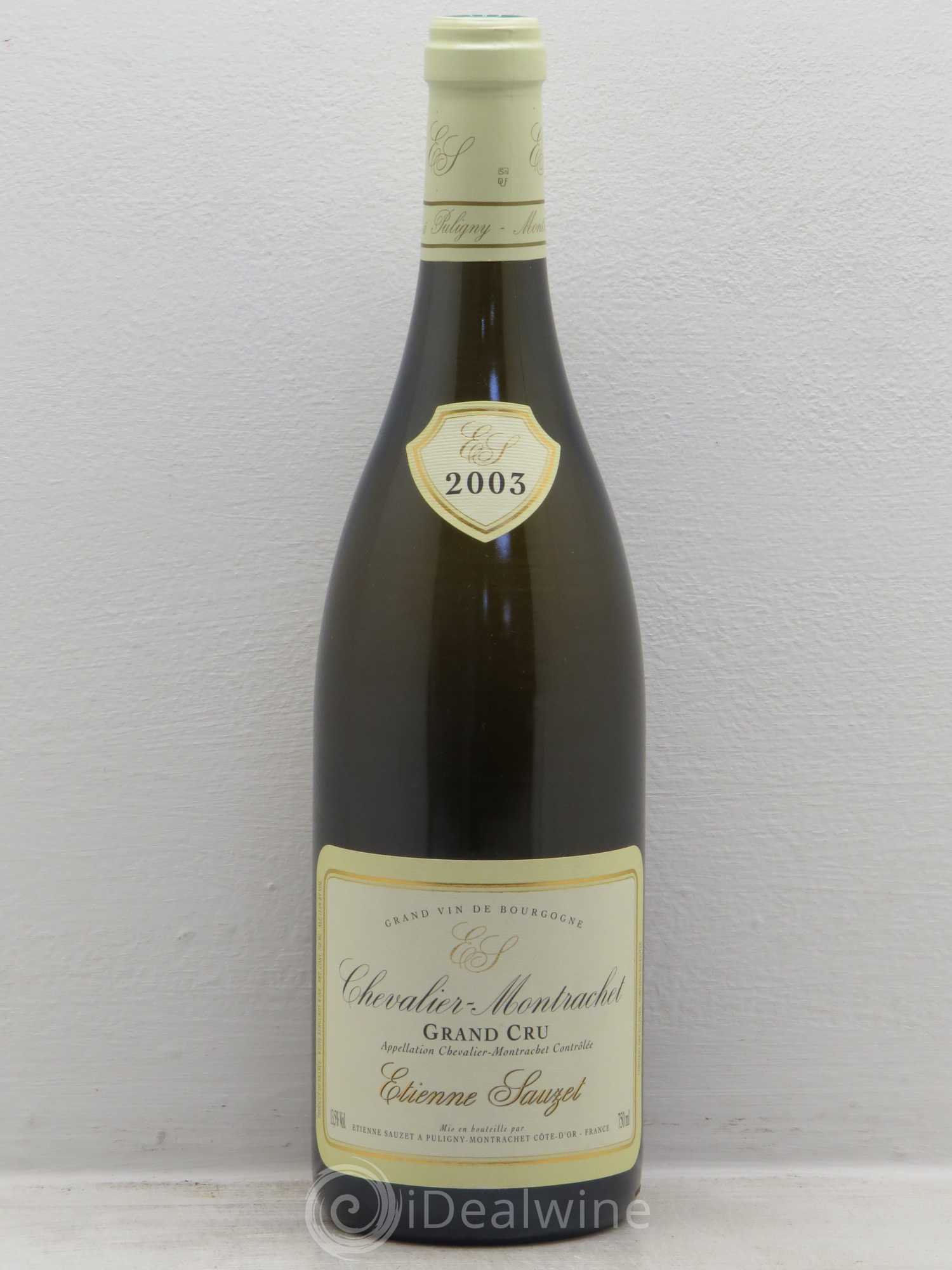 Chevalier-Montrachet Grand Cru Etienne Sauzet 2003 - Lot de 1 bouteille - 0