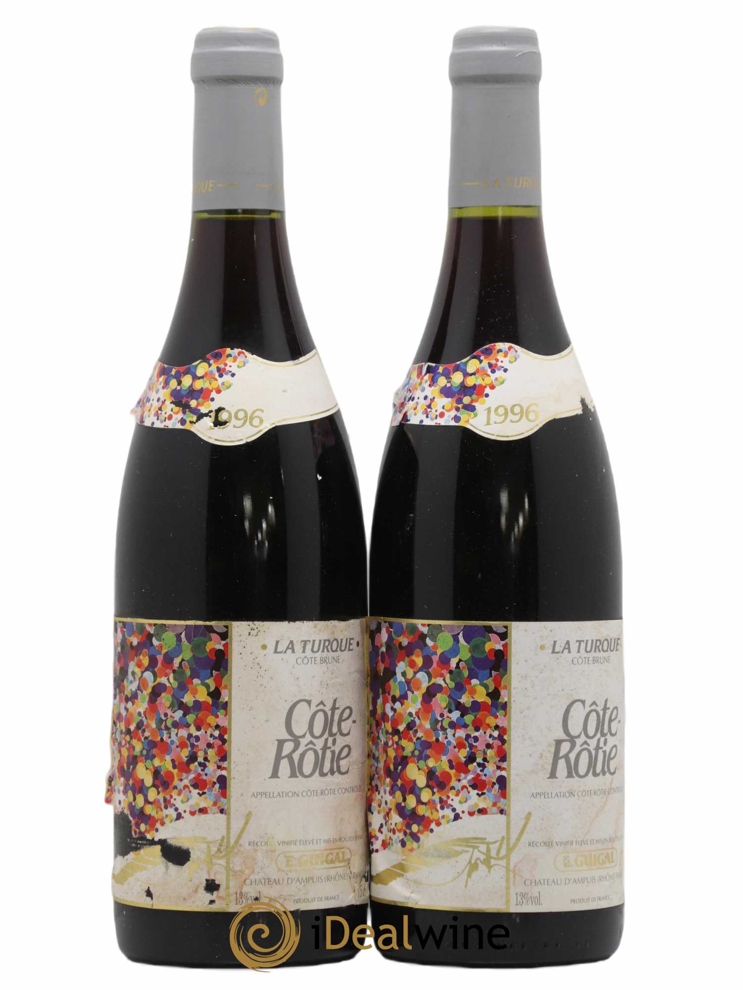 Côte-Rôtie La Turque Guigal 1996 - Lot de 2 bouteilles - 0