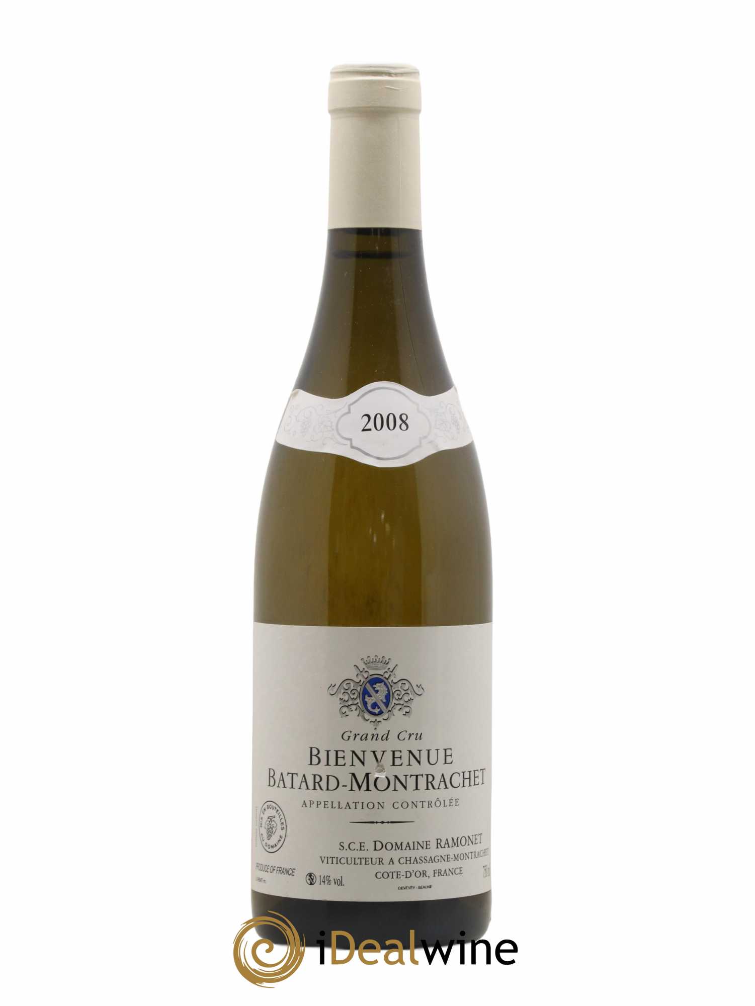 Bienvenues-Bâtard-Montrachet Grand Cru Ramonet (Domaine) 2008 - Lot de 1 bouteille - 0