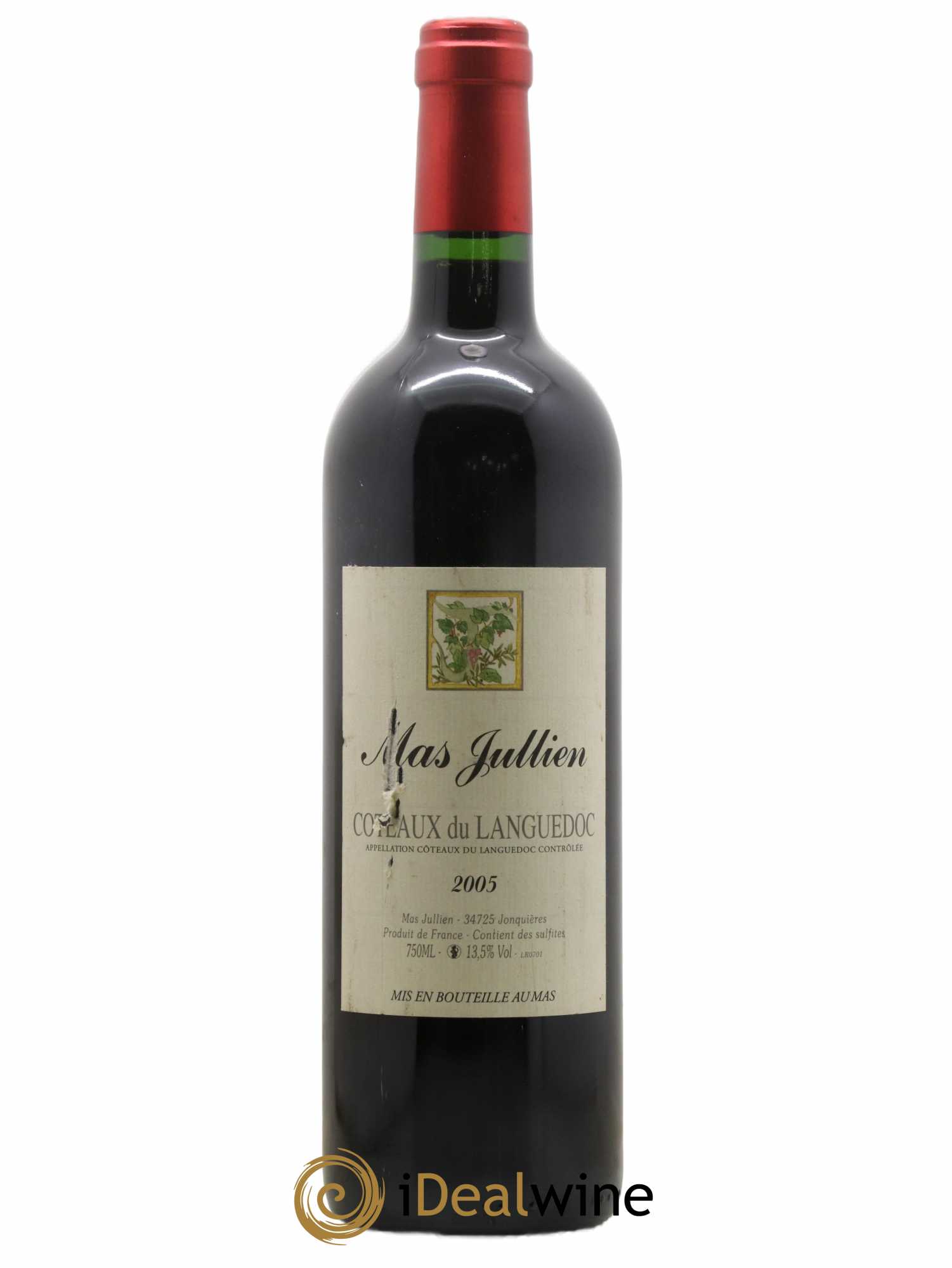 Terrasses du Larzac Mas Jullien Olivier Jullien 2005 - Lot de 1 bouteille - 0