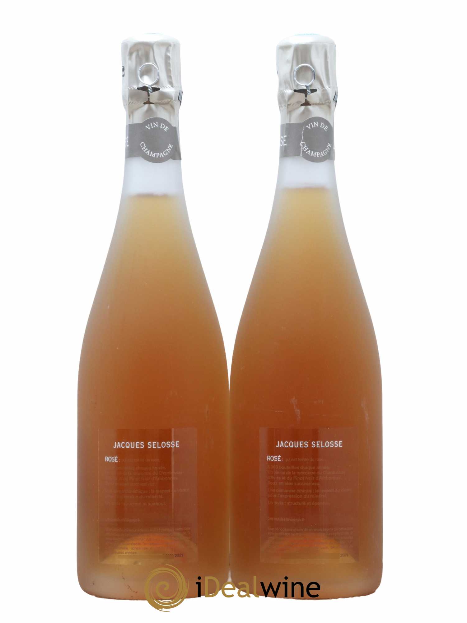 Rosé Brut Jacques Selosse - Lot de 2 bouteilles - 1