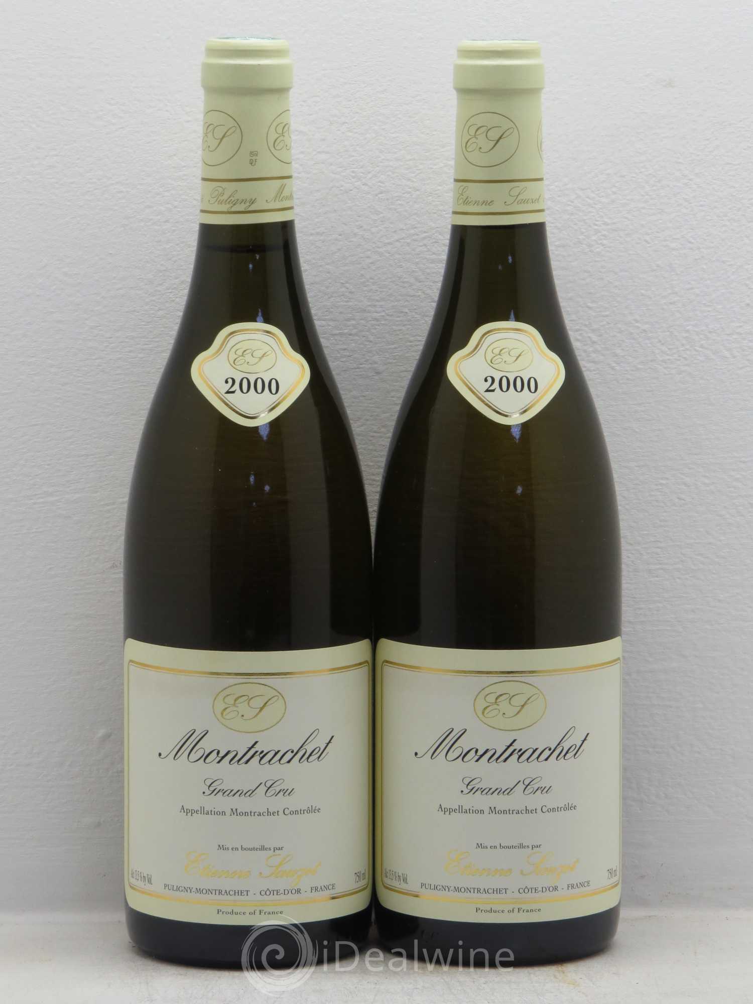 Montrachet Grand Cru Etienne Sauzet 2000 - Lot de 2 bouteilles - 0