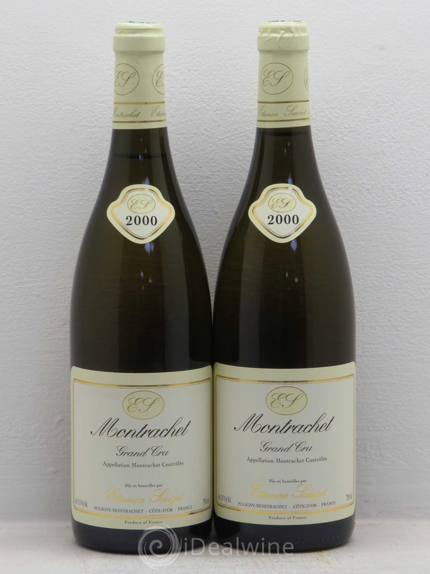 Montrachet Grand Cru Etienne Sauzet 2000 - Lot de 2 bouteilles - 0