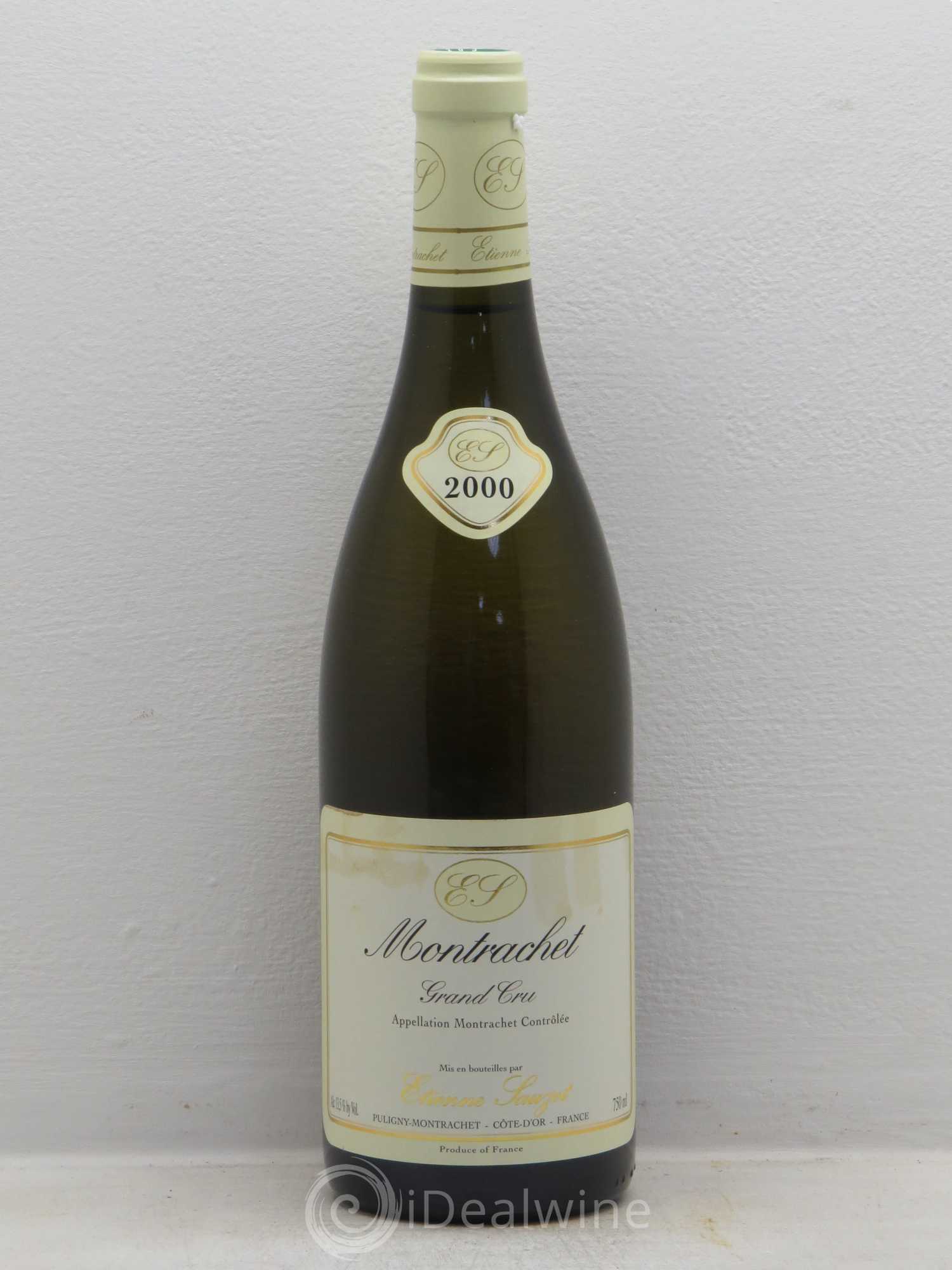 Montrachet Grand Cru Etienne Sauzet 2000 - Lot de 1 bouteille - 0