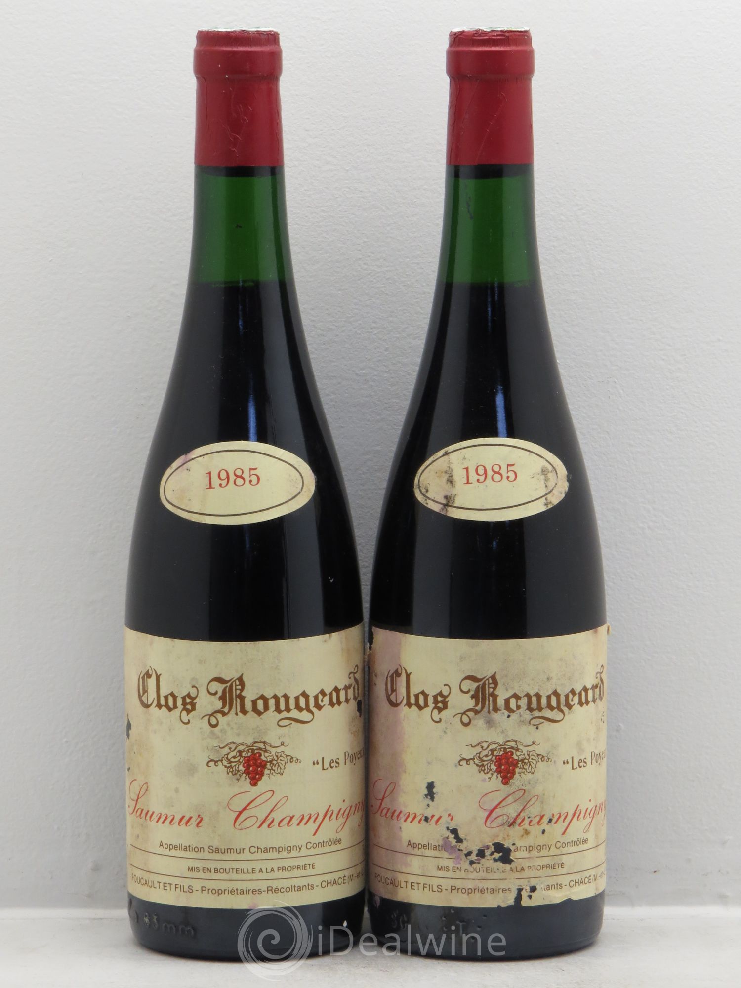 Saumur-Champigny Les Poyeux Clos Rougeard 1985 - Lot de 2 bouteilles - 0
