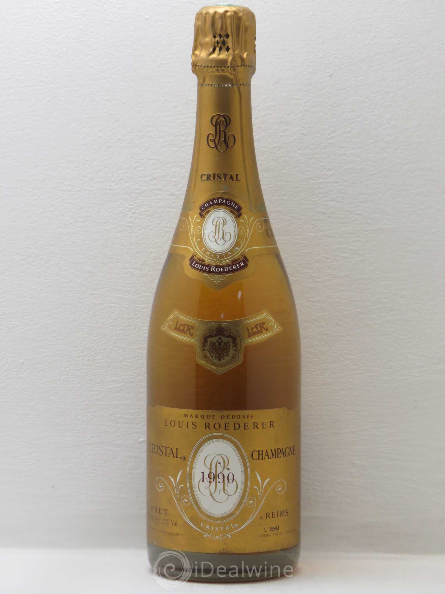 Cristal Louis Roederer 1990 - Lot de 1 bouteille - 0