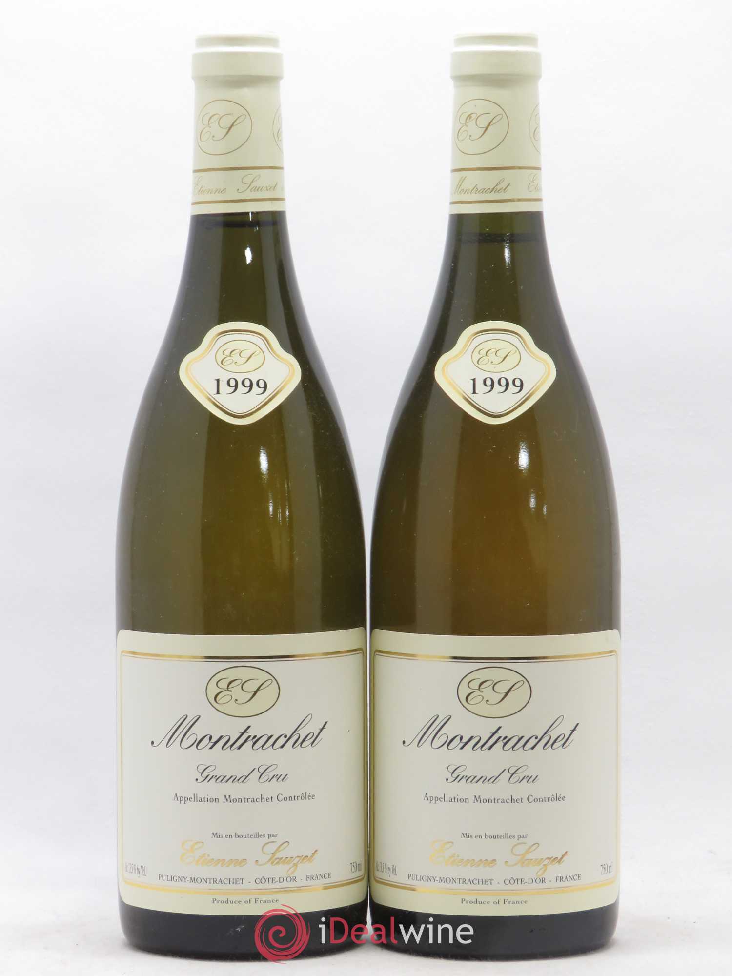 Montrachet Grand Cru Etienne Sauzet 1999 - Lot de 2 bouteilles - 0