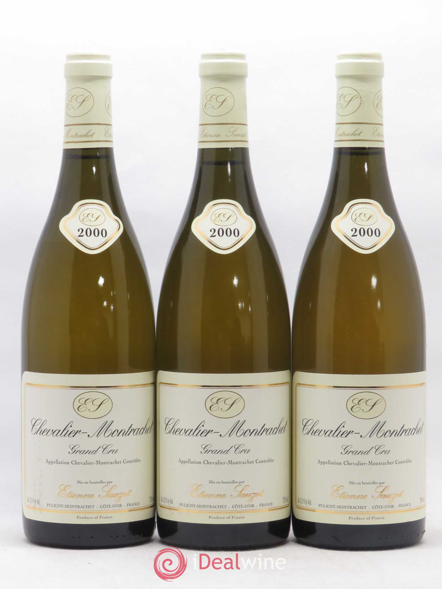 Chevalier-Montrachet Grand Cru Etienne Sauzet 2000 - Lot de 3 bouteilles - 0