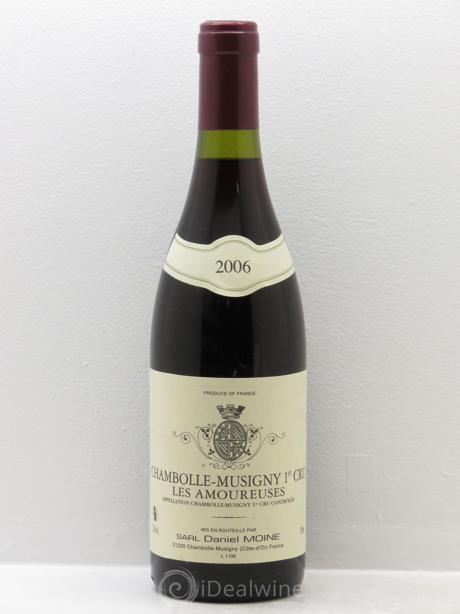 Chambolle-Musigny 1er Cru Moine 2006 - Lot de 1 bouteille - 0