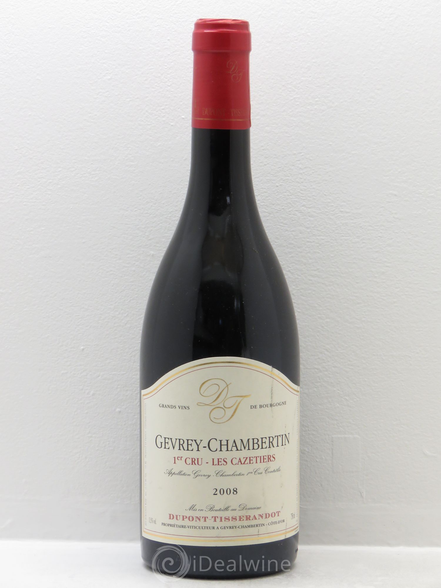 Gevrey-Chambertin 1er Cru Cazetiers Dupont-Tisserandot (Domaine) 2008 - Lot de 1 bouteille - 0