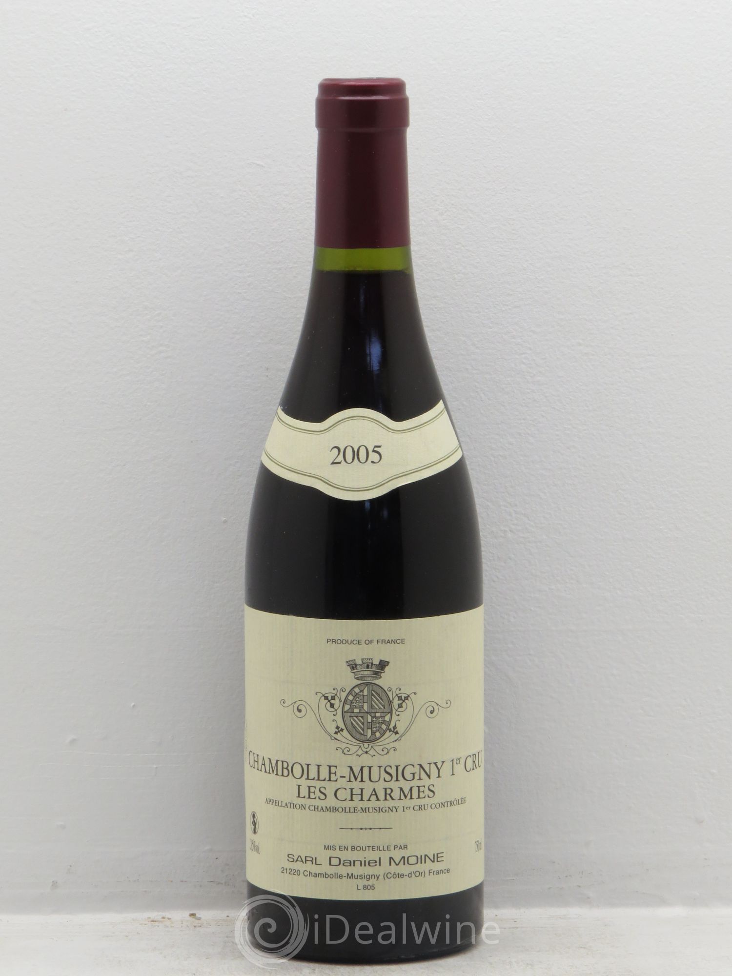 Chambolle-Musigny 1er Cru Moine Daniel sarl 2005 - Posten von 1 Flasche - 0