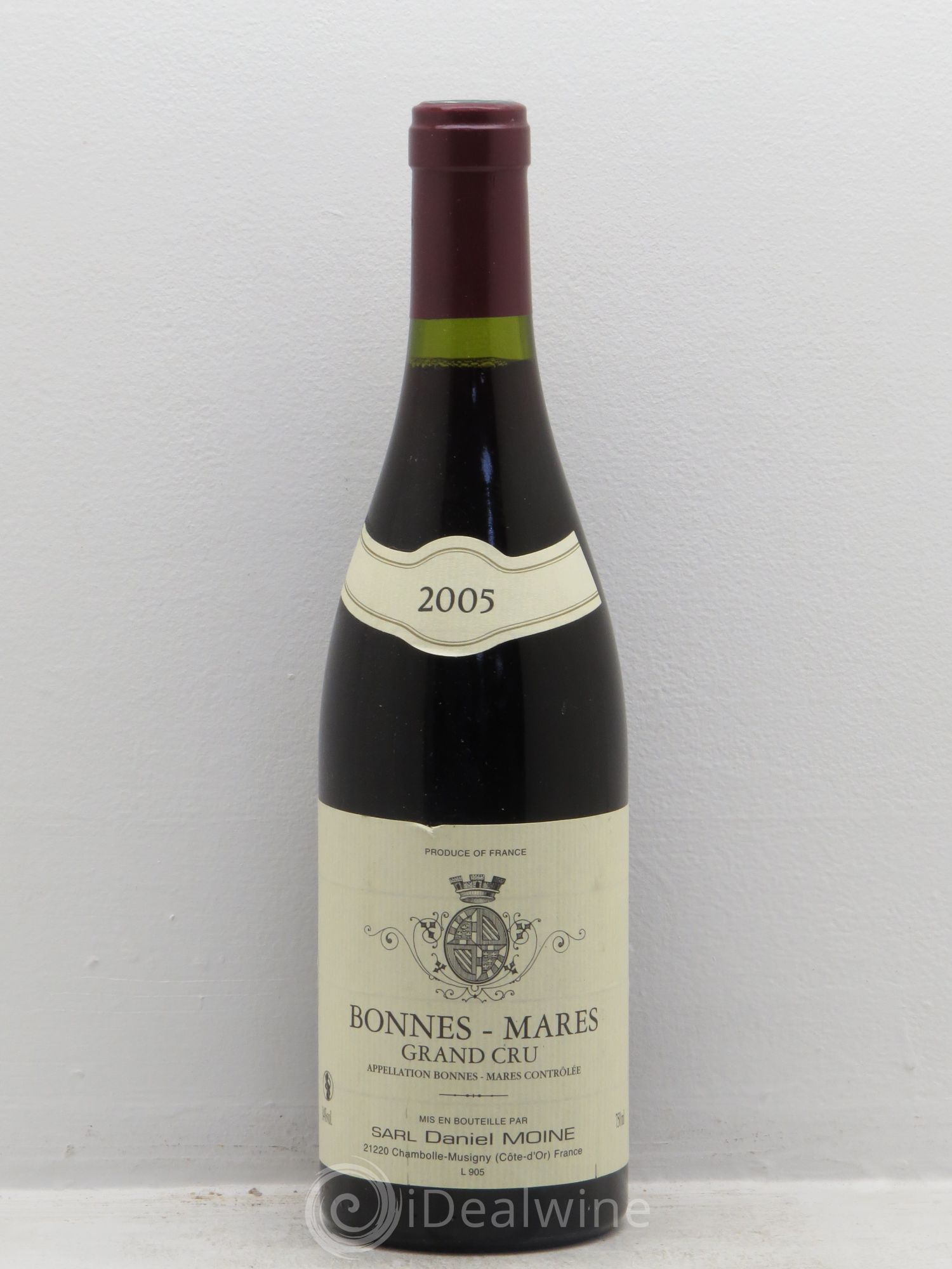 Bonnes-Mares Grand Cru Moine Daniel sarl 2005 - Lot de 1 bouteille - 0