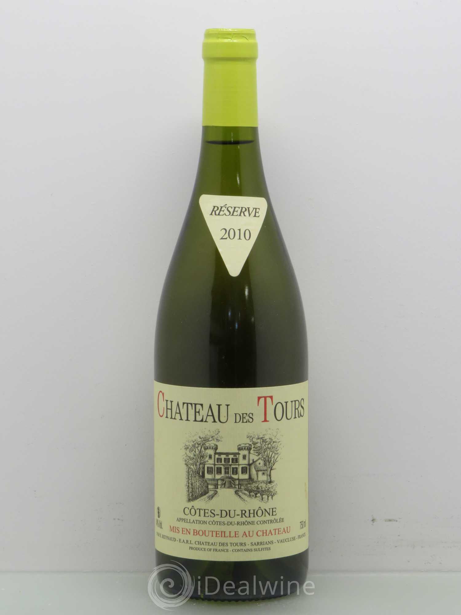 Côtes-du-Rhône Château des Tours Emmanuel Reynaud 2010 - Posten von 1 Flasche - 0