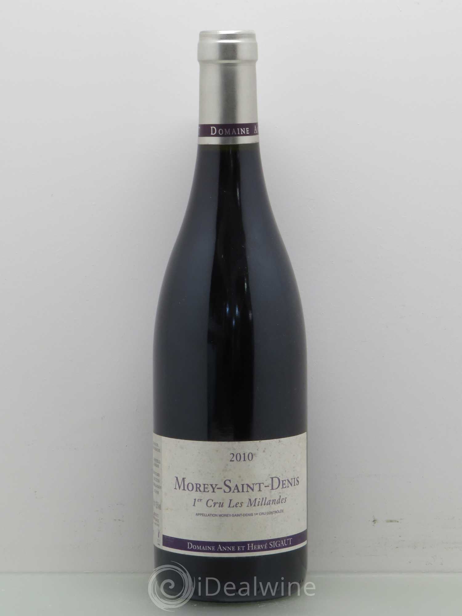 Morey-Saint-Denis 1er Cru Les Millandes - Domaine Sigaut 2010 - Posten von 1 Flasche - 0