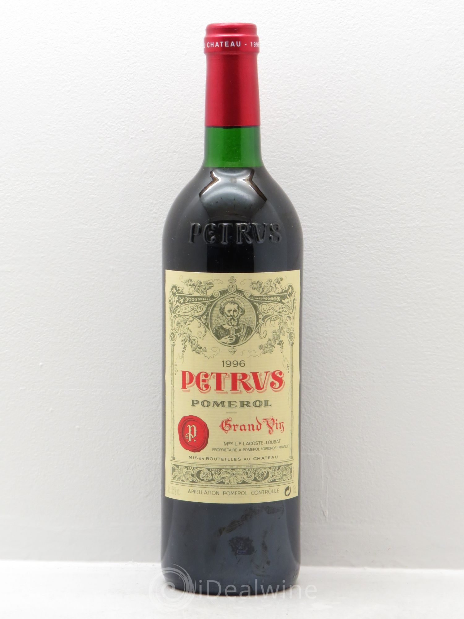 Petrus 1996 - Lot de 1 bouteille - 0