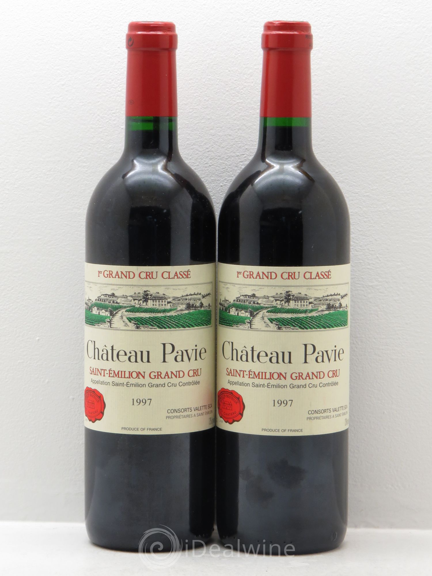 Château Pavie 1er Grand Cru Classé A 1997 - Lot de 2 bouteilles - 0