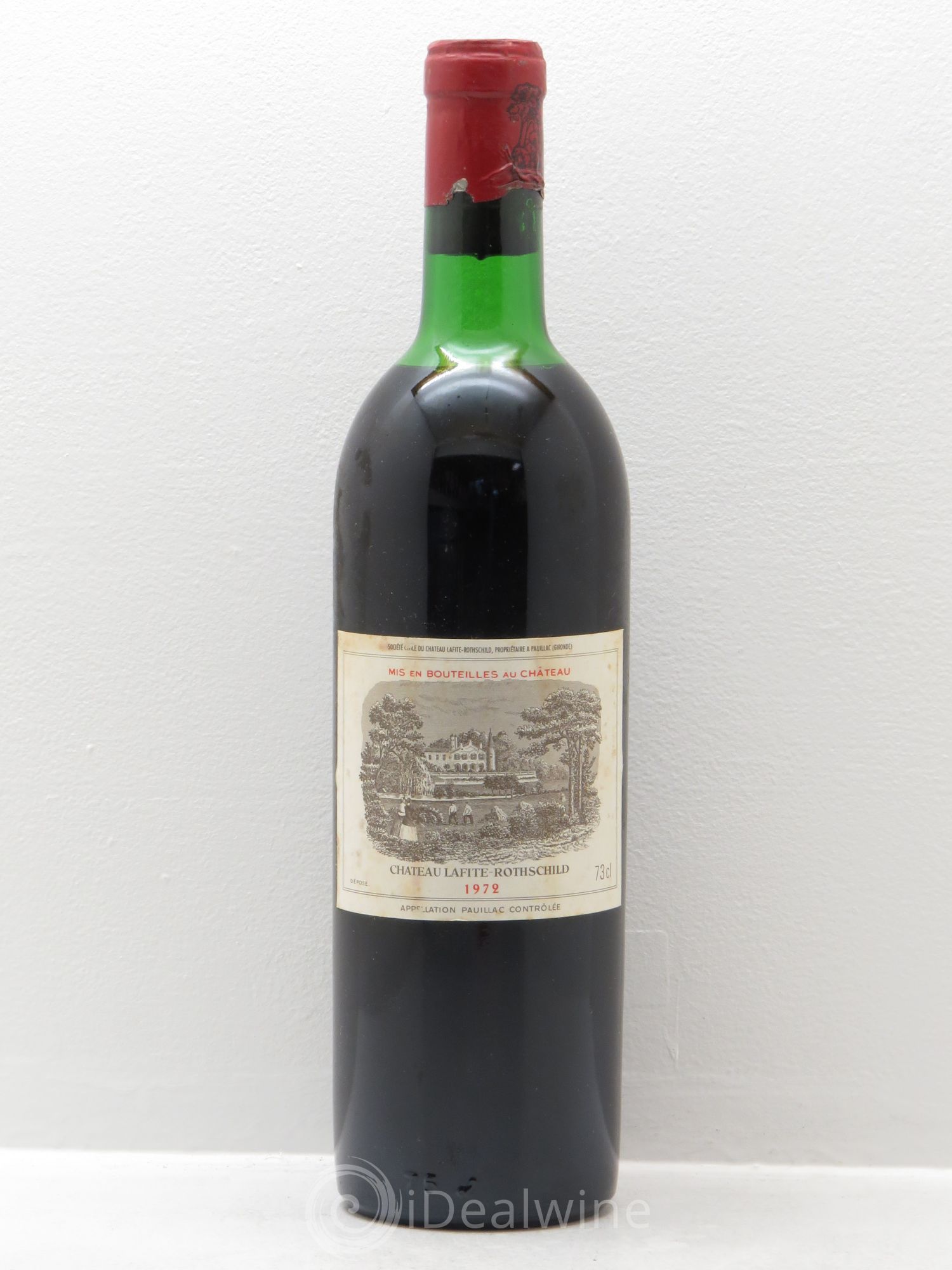 Château Lafite Rothschild 1er Grand Cru Classé 1972 - Lot de 1 bouteille - 0