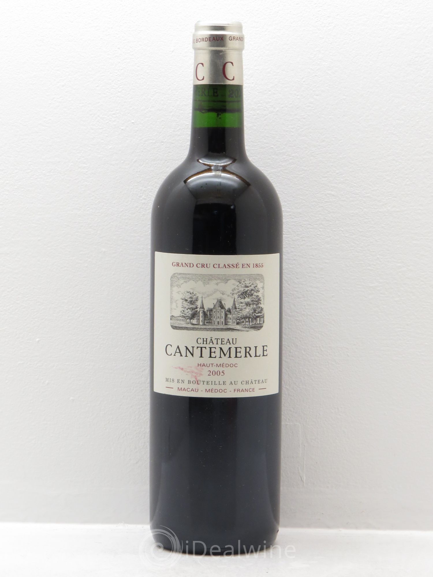 Château Cantemerle 5ème Grand Cru Classé 2005 - Lot de 1 bouteille - 0