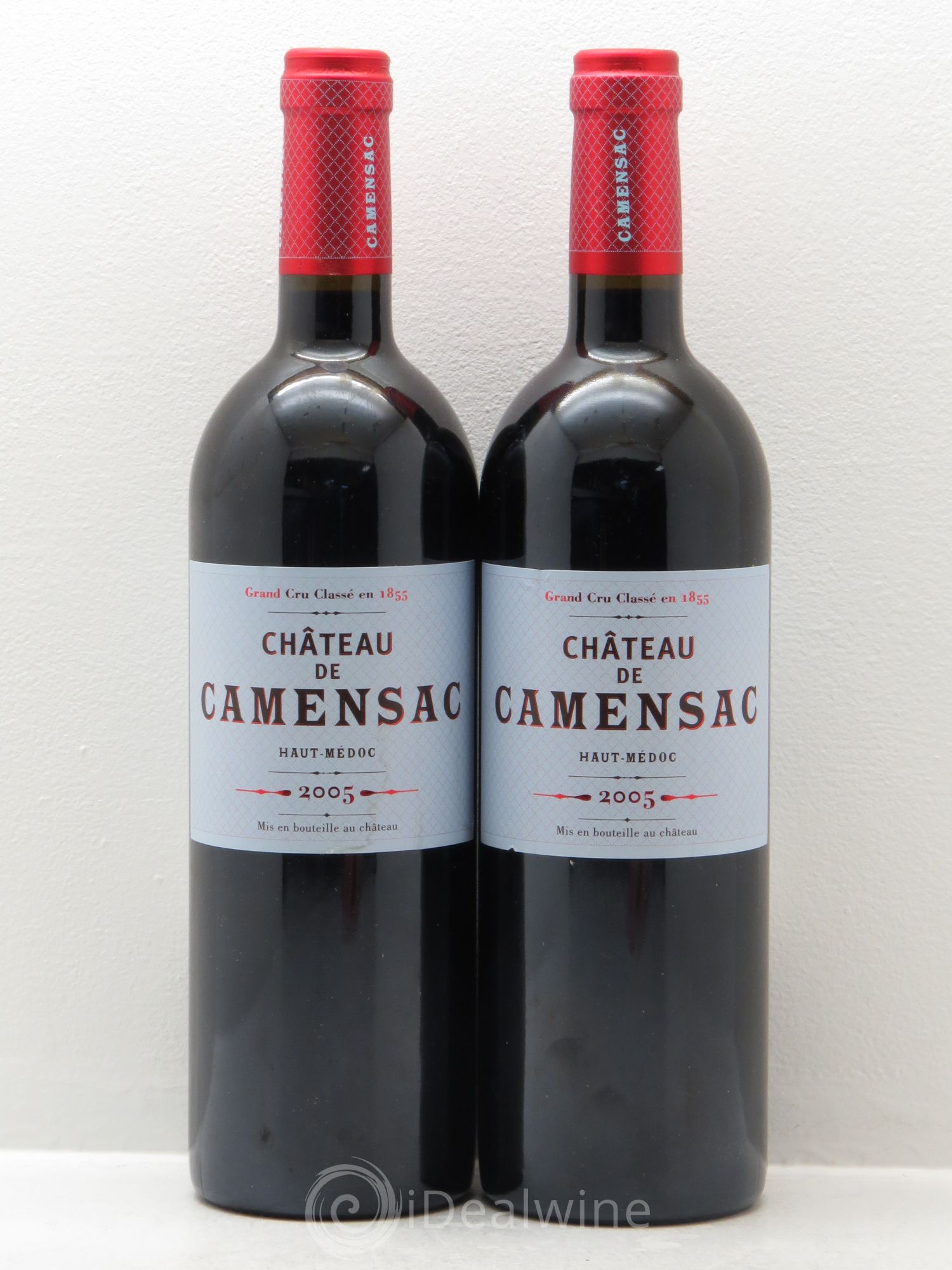 Château Camensac 5ème Grand Cru Classé 2005 - Lot de 2 bouteilles - 0