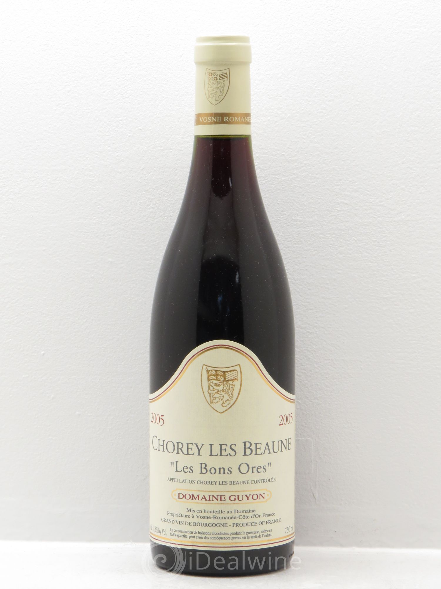 Chorey-lès-Beaune Les Bons Ores - Domaine Guyon 2005 - Posten von 1 Flasche - 0