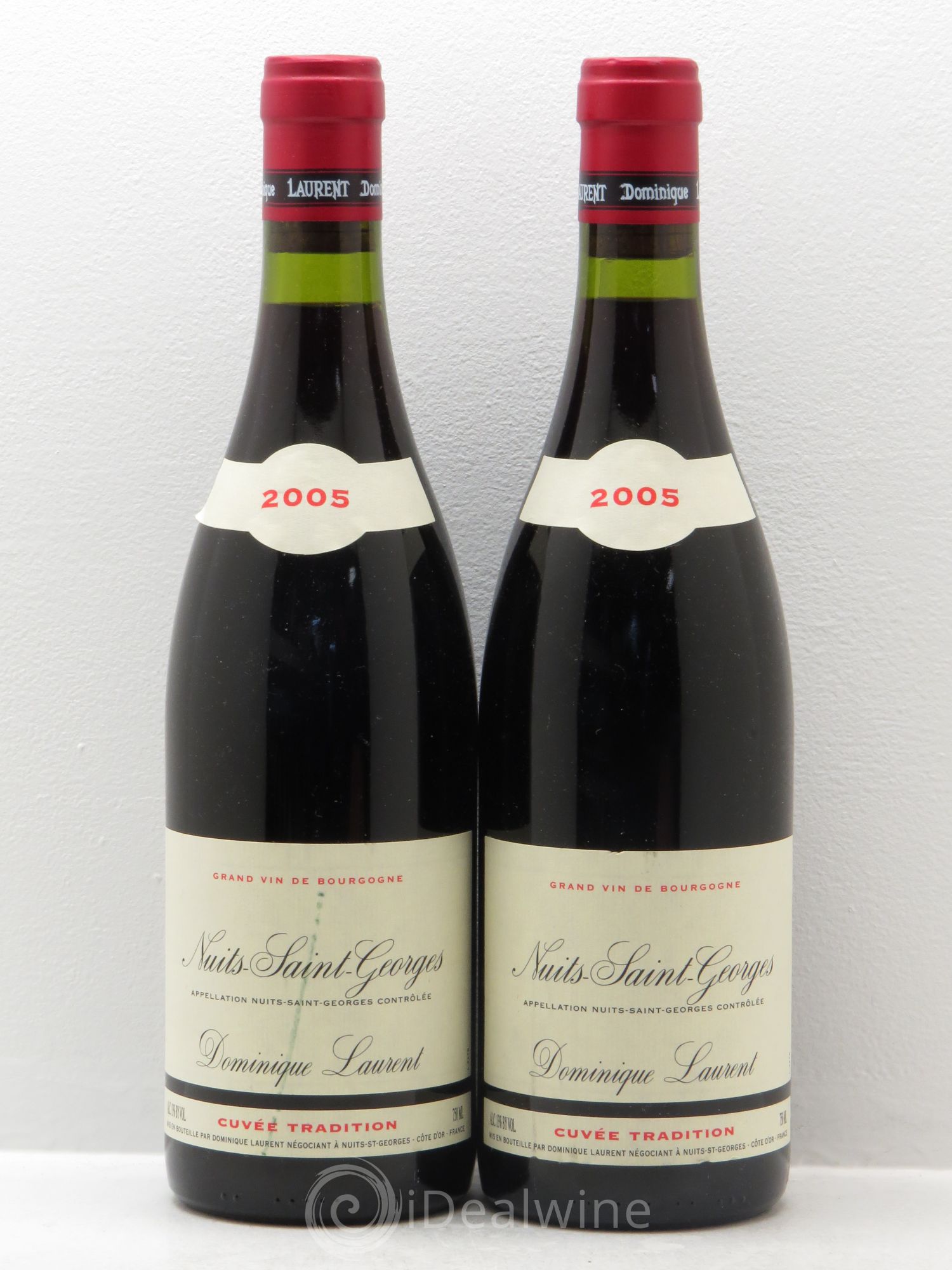 Nuits-Saint-Georges Dominique Laurent Cuvée tradition 2005 - Lot de 2 bouteilles - 0