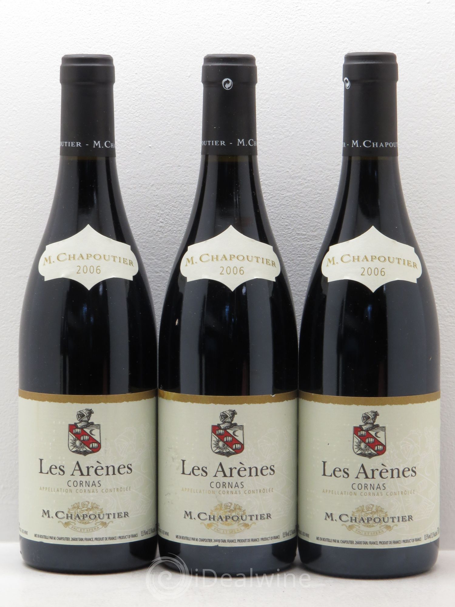 Cornas Les Arènes 2006 - Lot de 3 bouteilles - 0