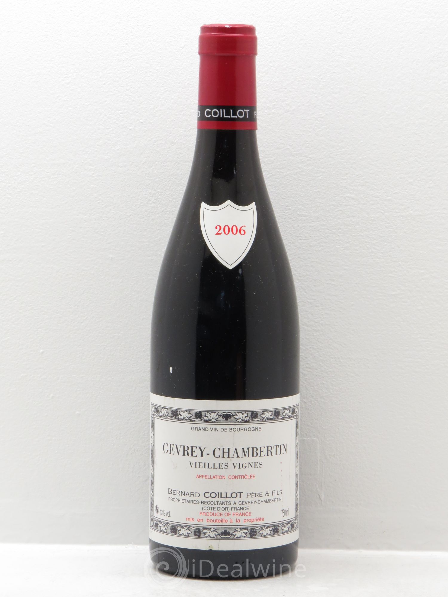 Gevrey-Chambertin B.Coillot .Vieilles Vignes 2006 - Posten von 1 Flasche - 0