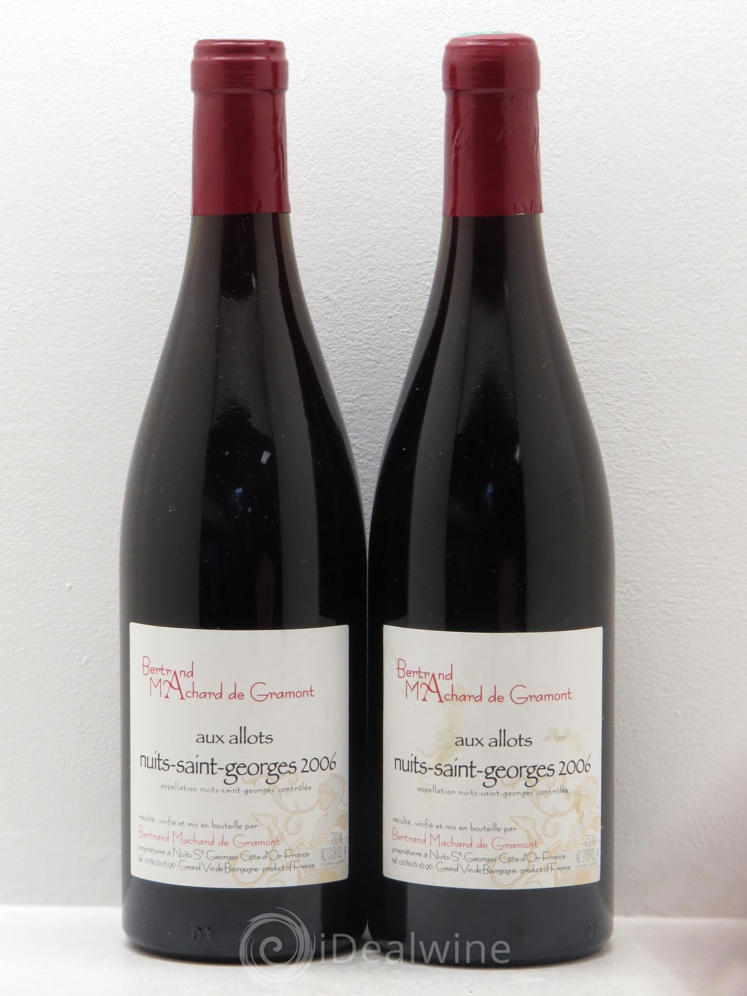 Nuits-Saint-Georges Aux Allots 2006 - Posten von 2 Flaschen - 0