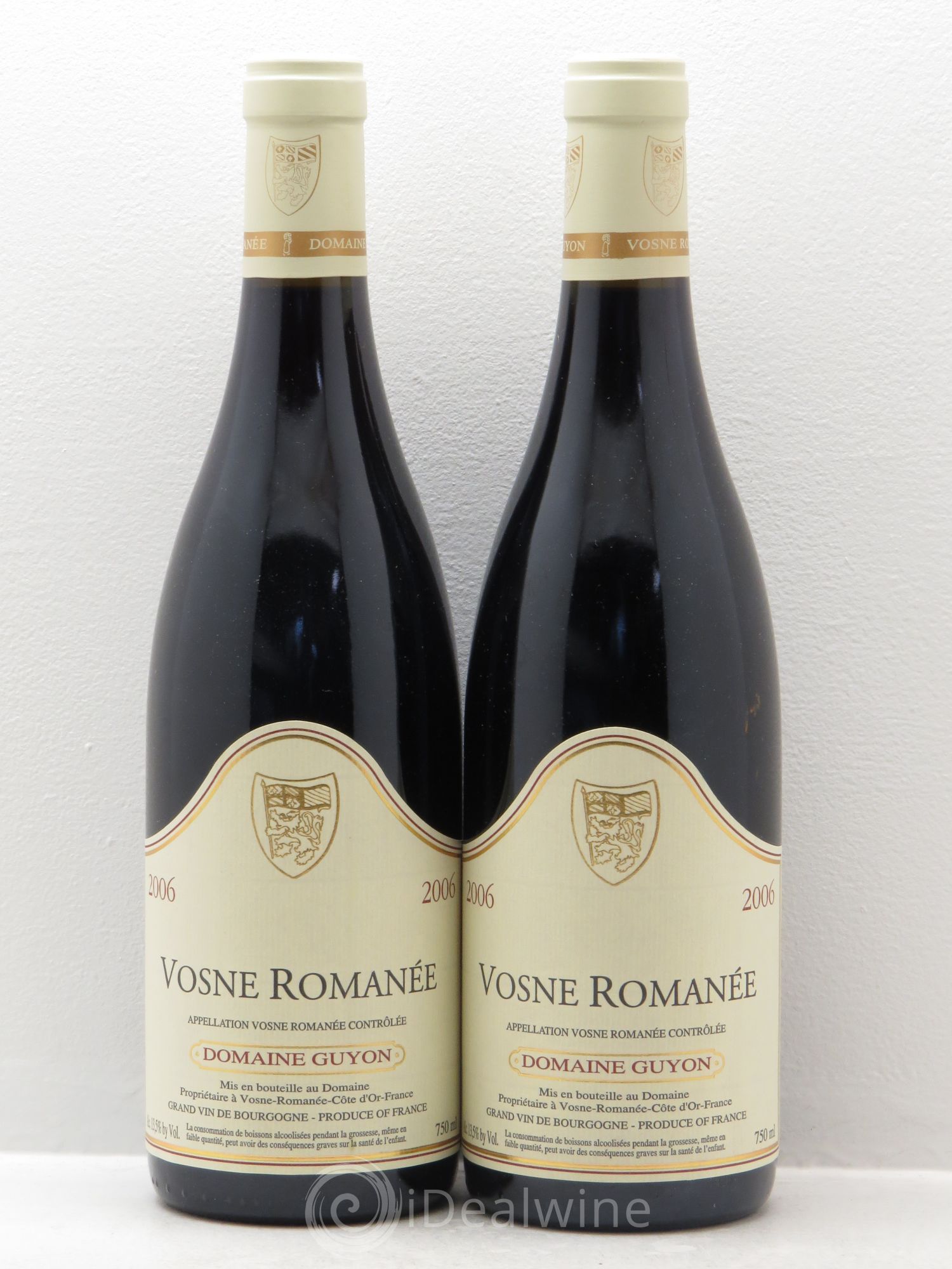 Vosne-Romanée Domaine Guyon 2006 - Posten von 2 Flaschen - 0