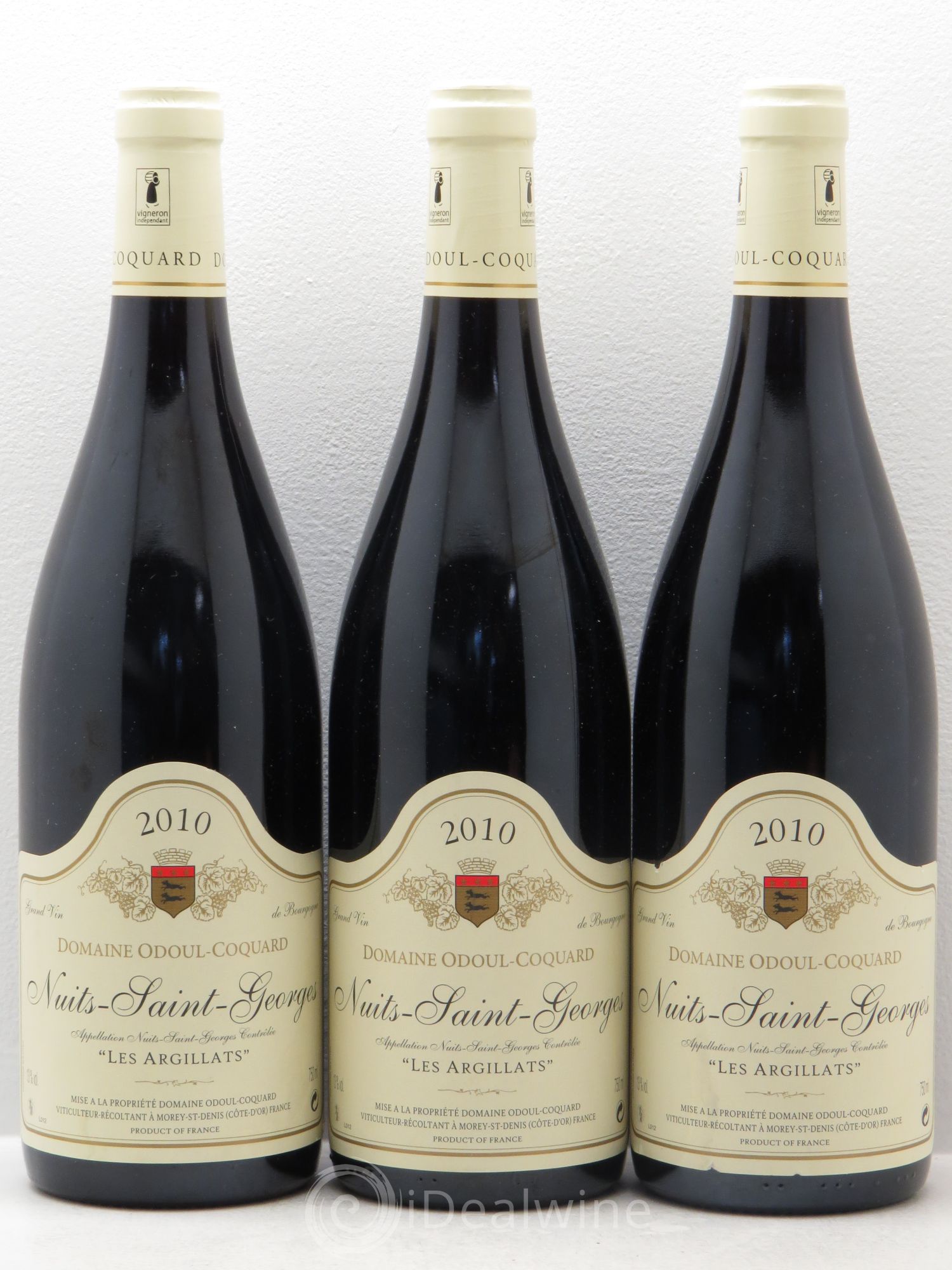 Nuits-Saint-Georges 2010 - Lot de 3 bouteilles - 0