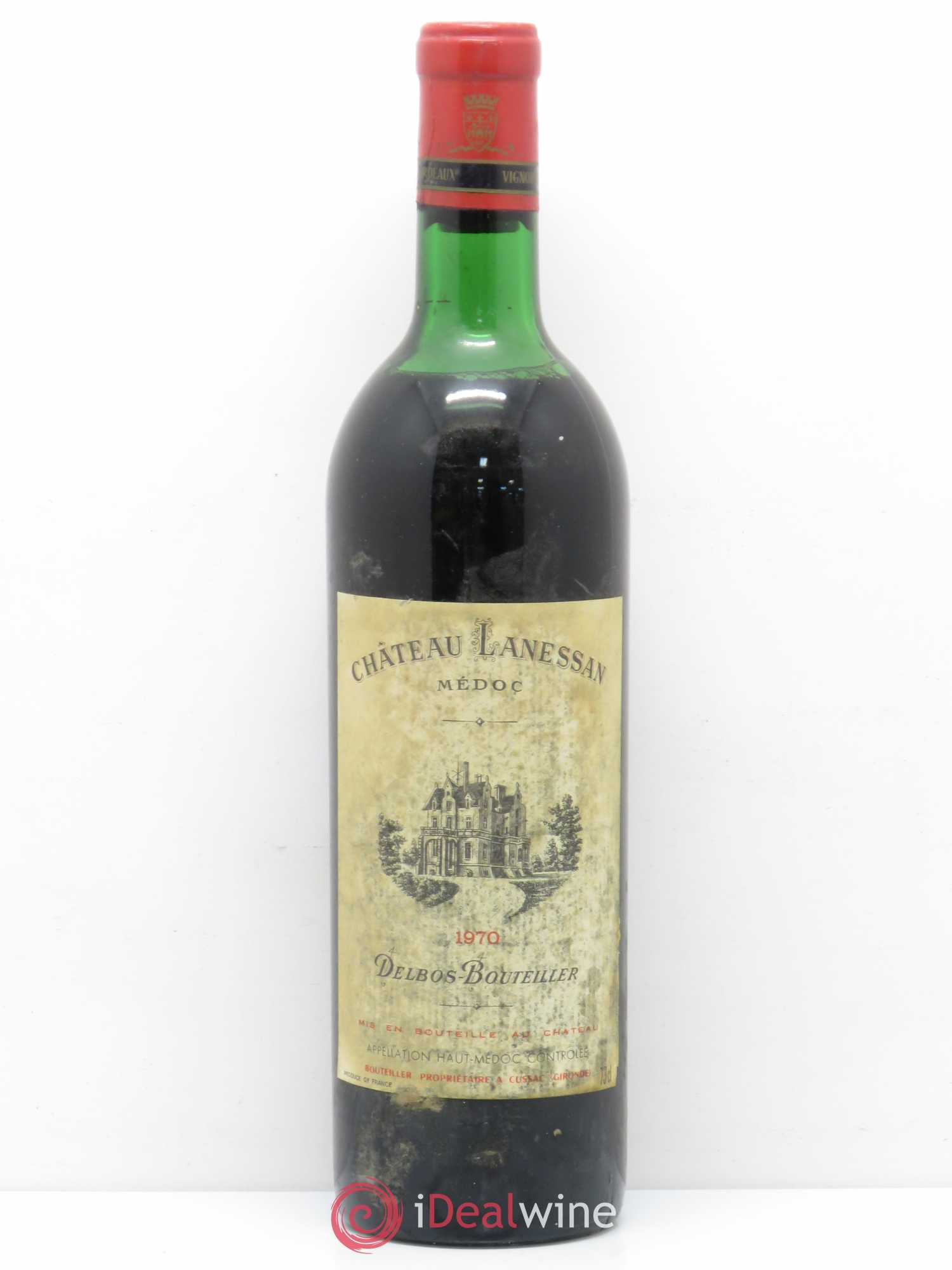 Château Lanessan Cru Bourgeois 1970 - Lot de 1 bouteille - 0