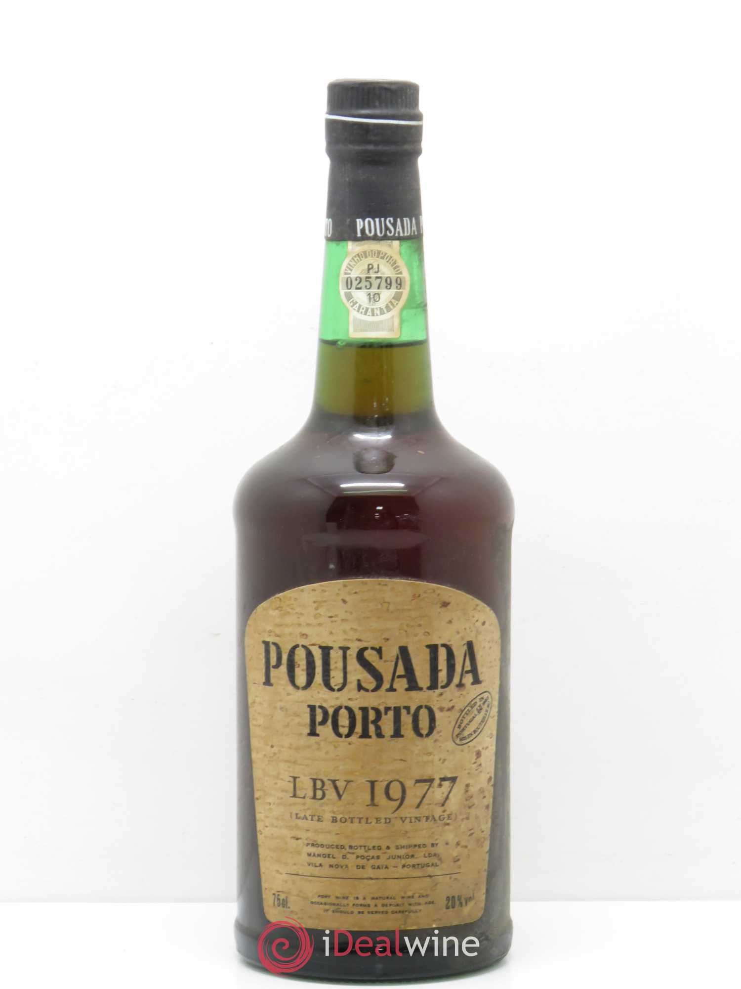 Porto Pousada LBV 1977 - Lot of 1 bottle - 0
