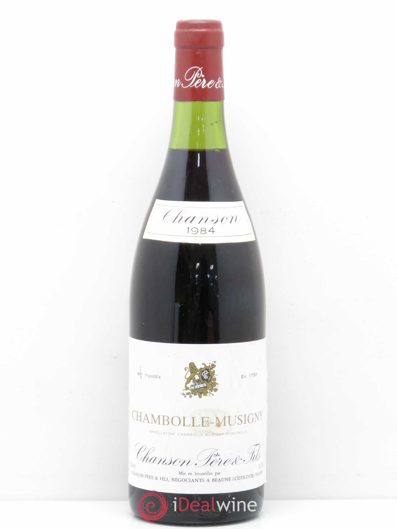 Chambolle-Musigny Domaine Chanson Père et Fils 1984 - Posten von 1 Flasche - 0