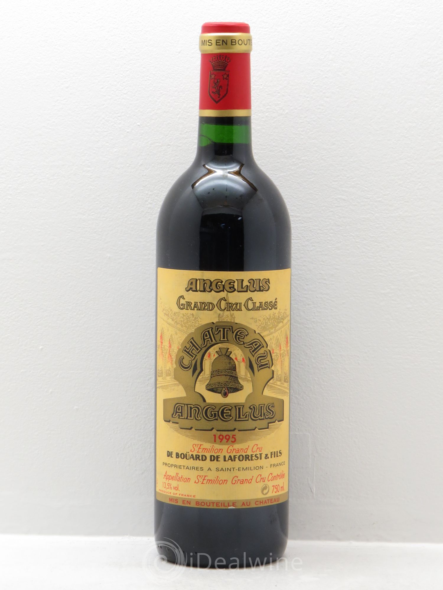 Château Angélus 1er Grand Cru Classé A 1995 - Lot de 1 bouteille - 0