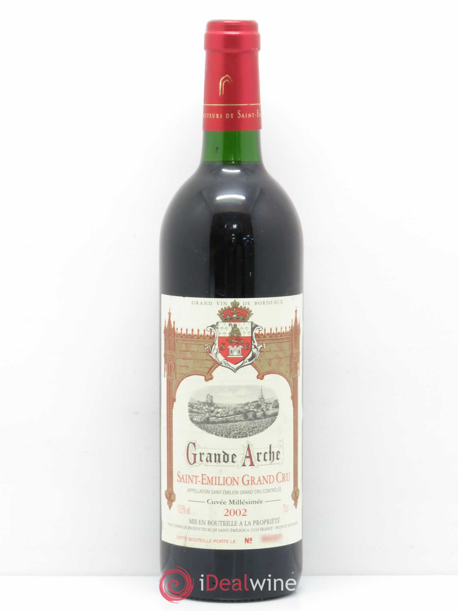 Saint-Émilion Grand Cru Château Grande Arche 2002 - Posten von 1 Flasche - 0