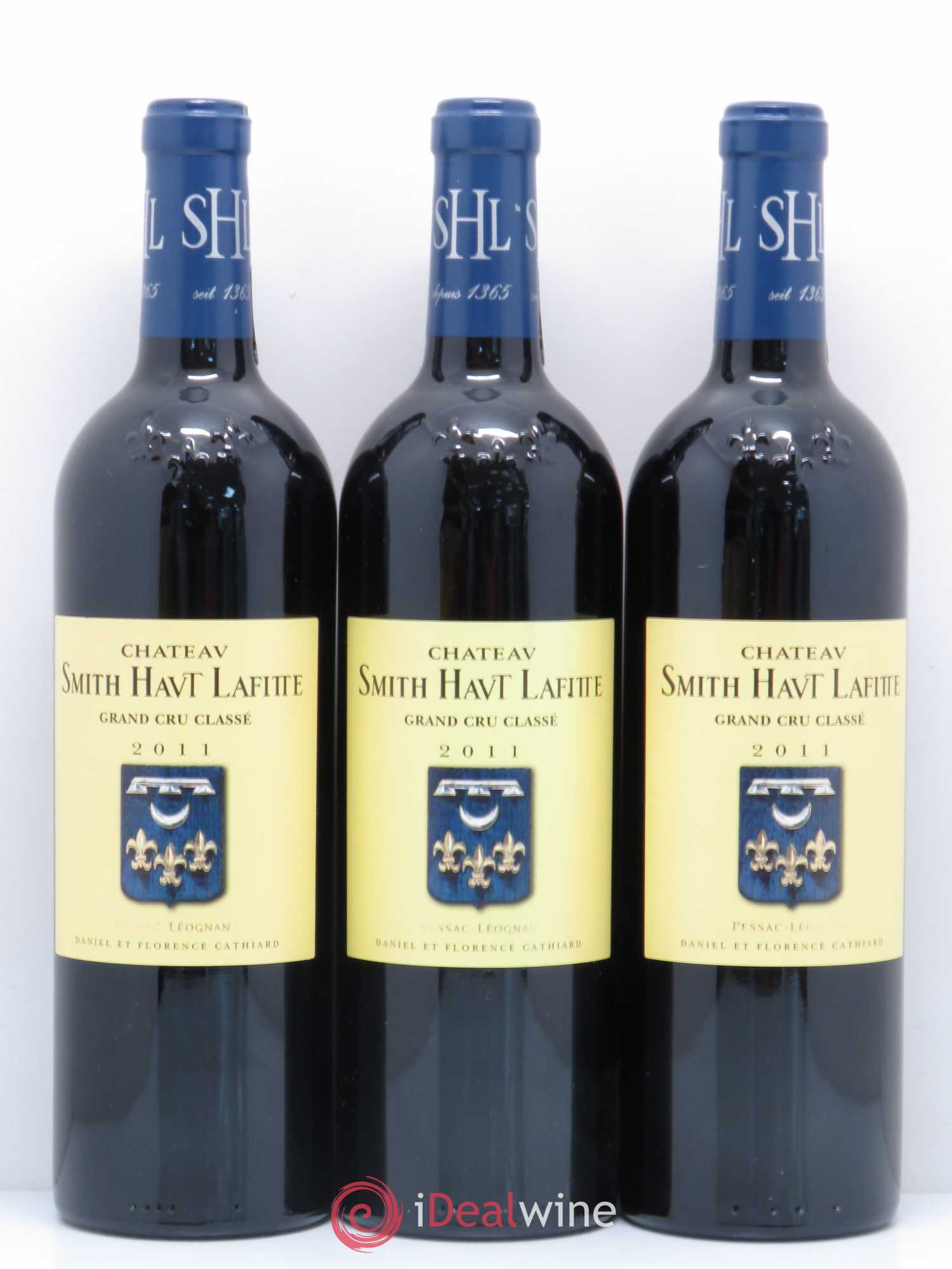 Château Smith Haut Lafitte Cru Classé de Graves 2011 - Lot de 3 bouteilles - 0