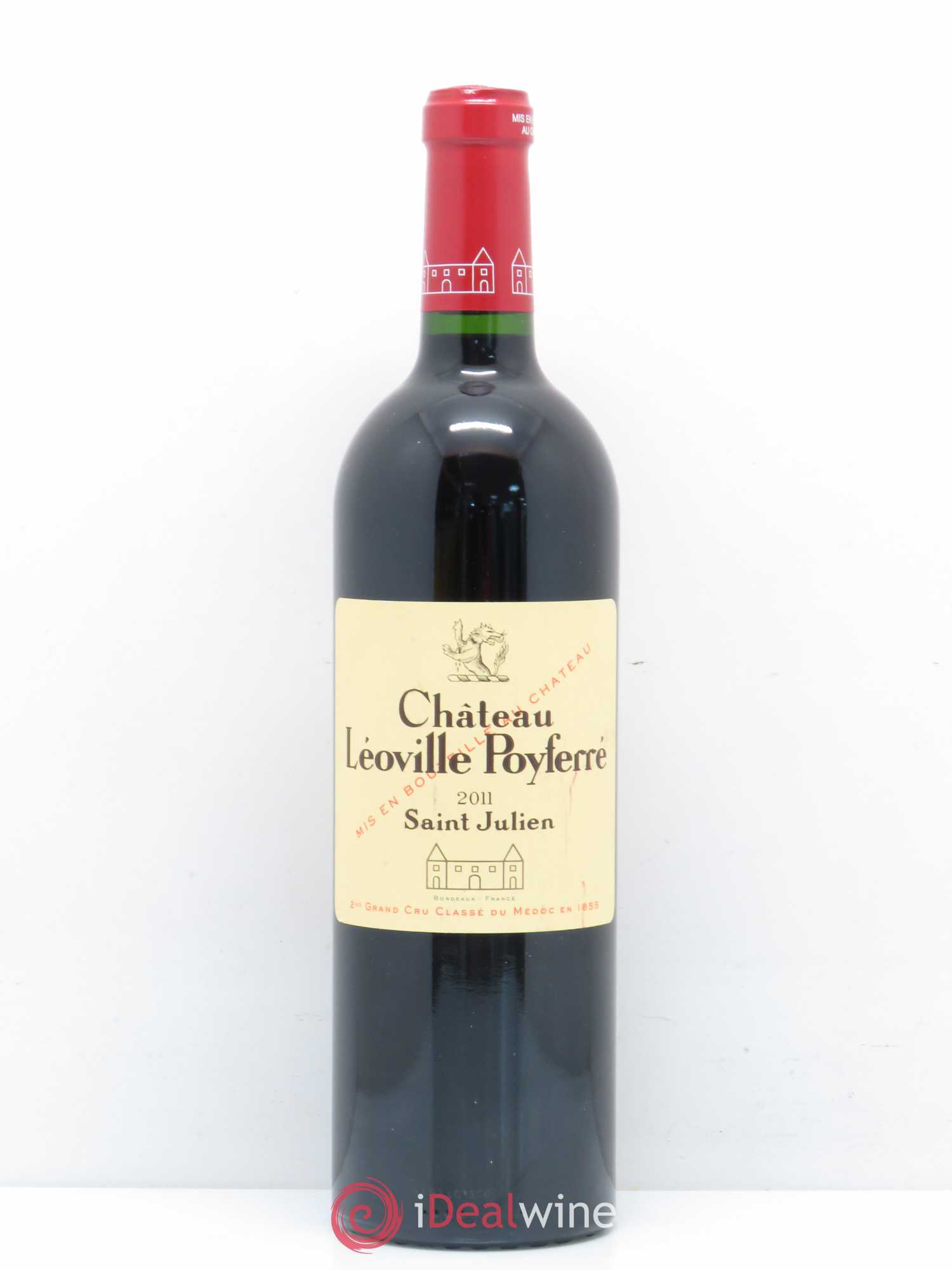 Château Léoville Poyferré 2ème Grand Cru Classé 2011 - Lot de 1 bouteille - 0