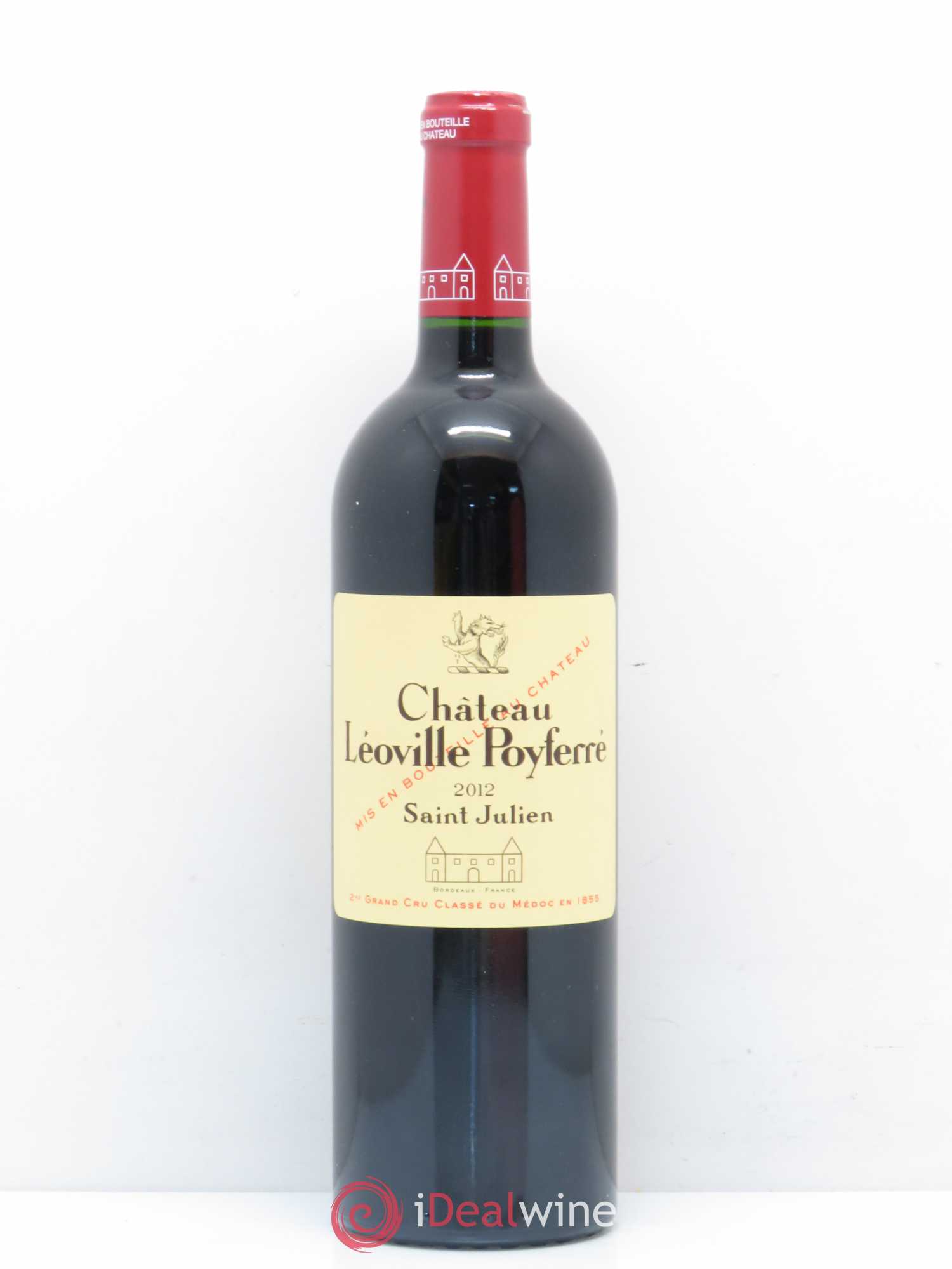Château Léoville Poyferré 2ème Grand Cru Classé 2012 - Lot de 1 bouteille - 0