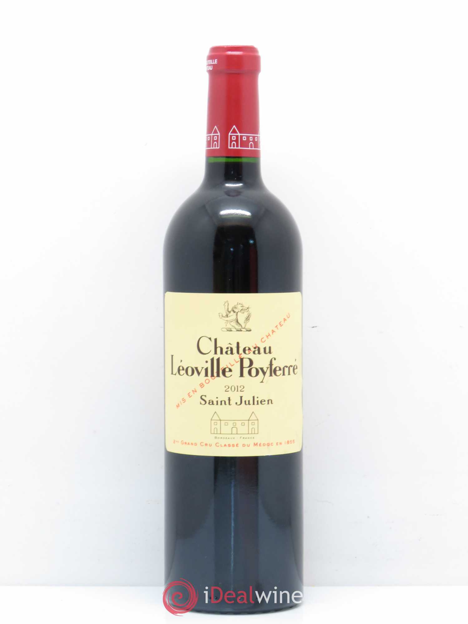 Château Léoville Poyferré 2ème Grand Cru Classé 2012 - Lot de 1 bouteille - 0