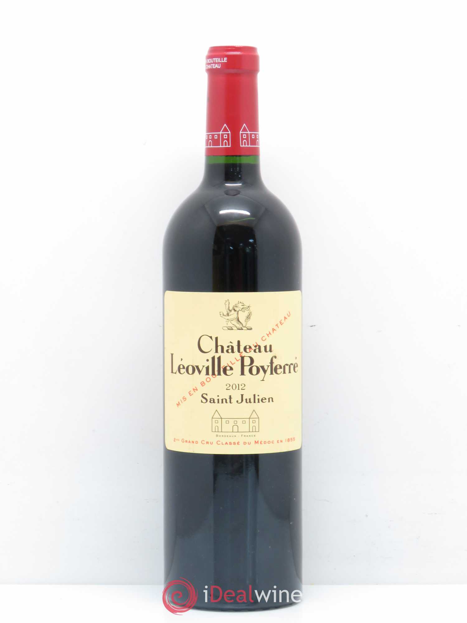Château Léoville Poyferré 2ème Grand Cru Classé 2012 - Lot de 1 bouteille - 0