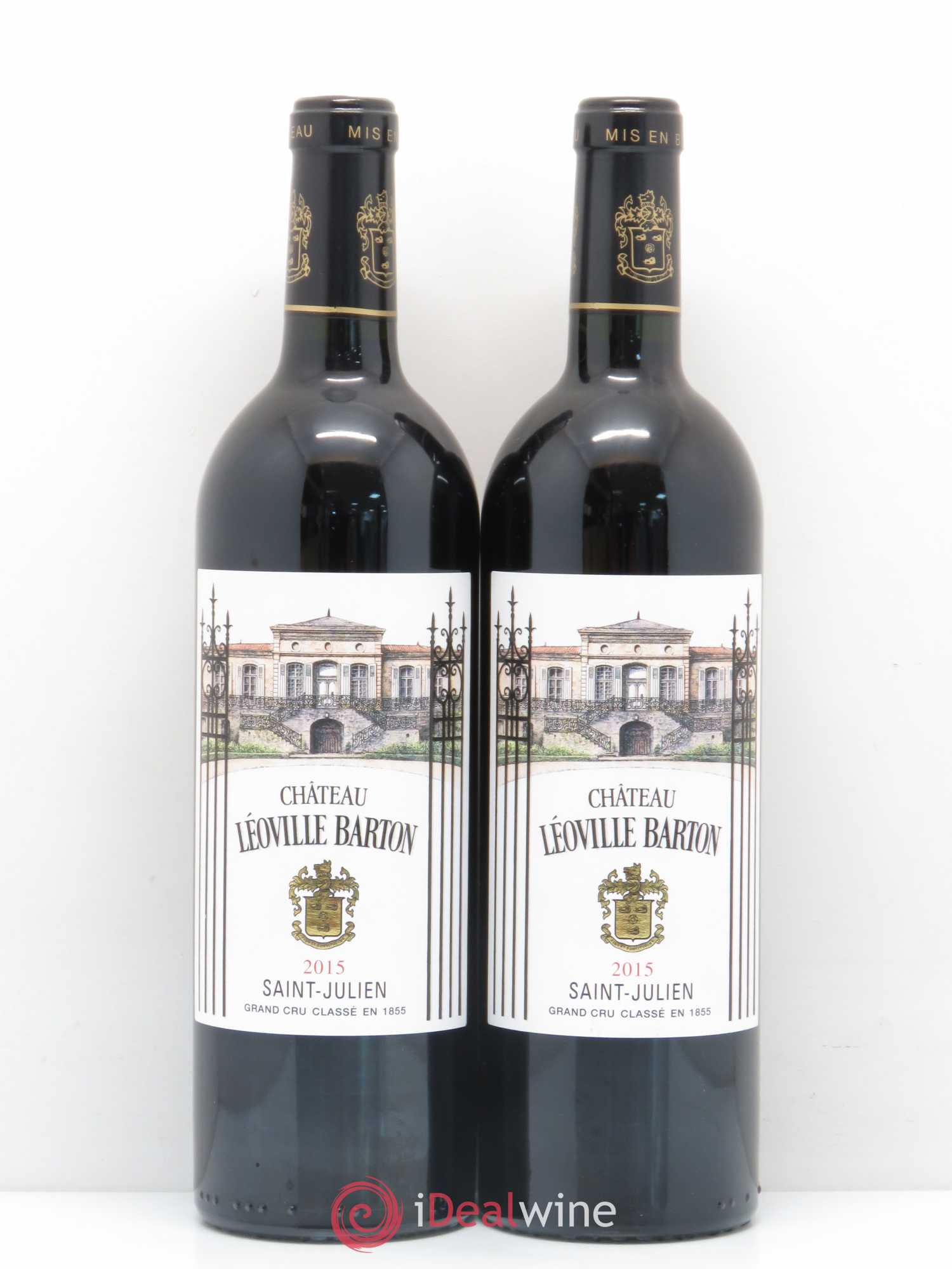 Château Léoville Barton 2ème Grand Cru Classé 2015 - Lot de 2 bouteilles - 0