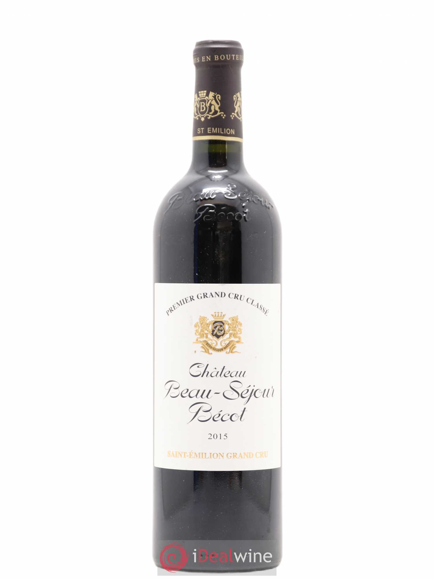 Château Beau-Séjour Bécot 1er Grand Cru Classé B 2015 - Lot de 1 bouteille - 0