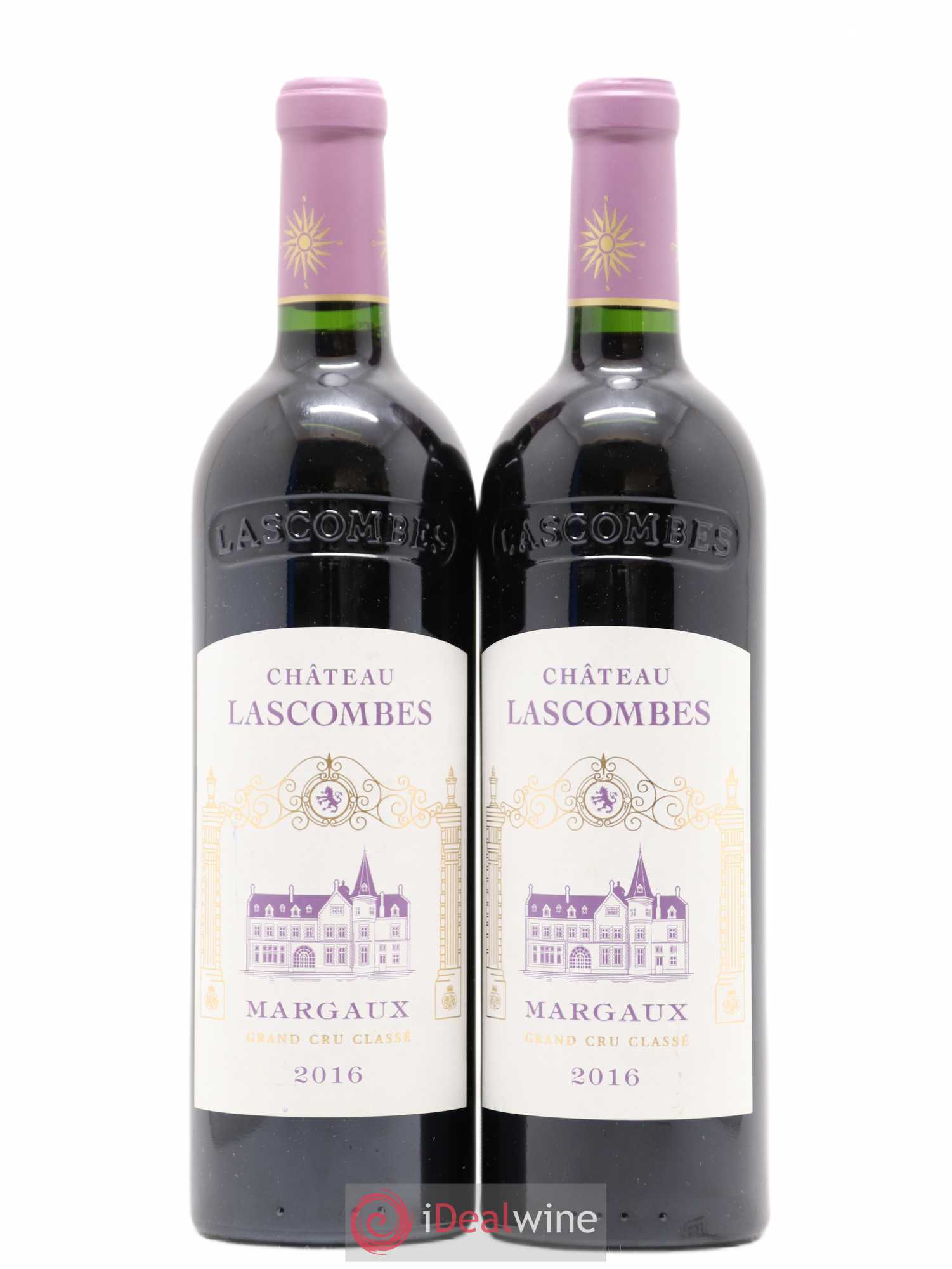 Château Lascombes 2ème Grand Cru Classé 2016 - Lot de 2 bouteilles - 0