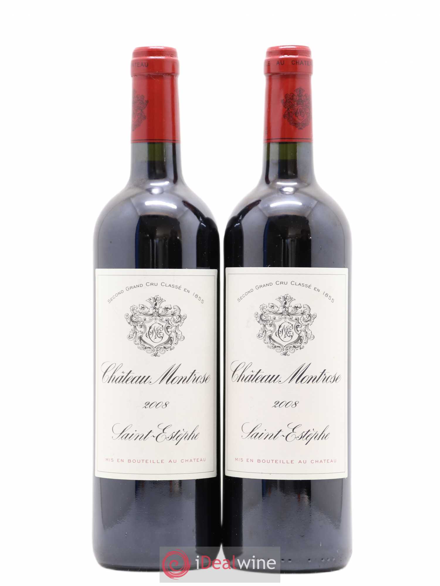 Château Montrose 2ème Grand Cru Classé 2008 - Lot de 2 bouteilles - 0